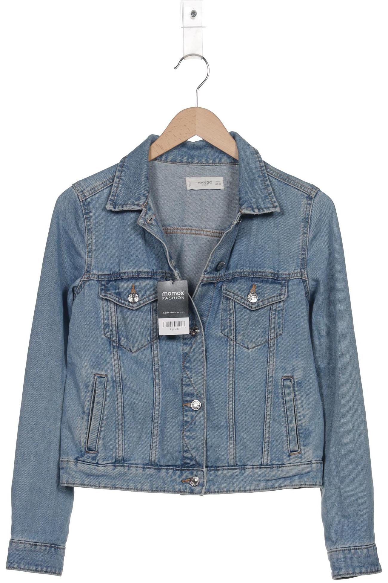 

Mango Damen Jacke, blau, Gr. 36