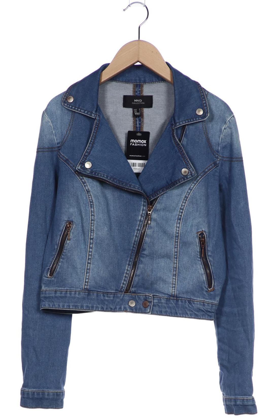 

Mango Damen Jacke, blau, Gr. 38
