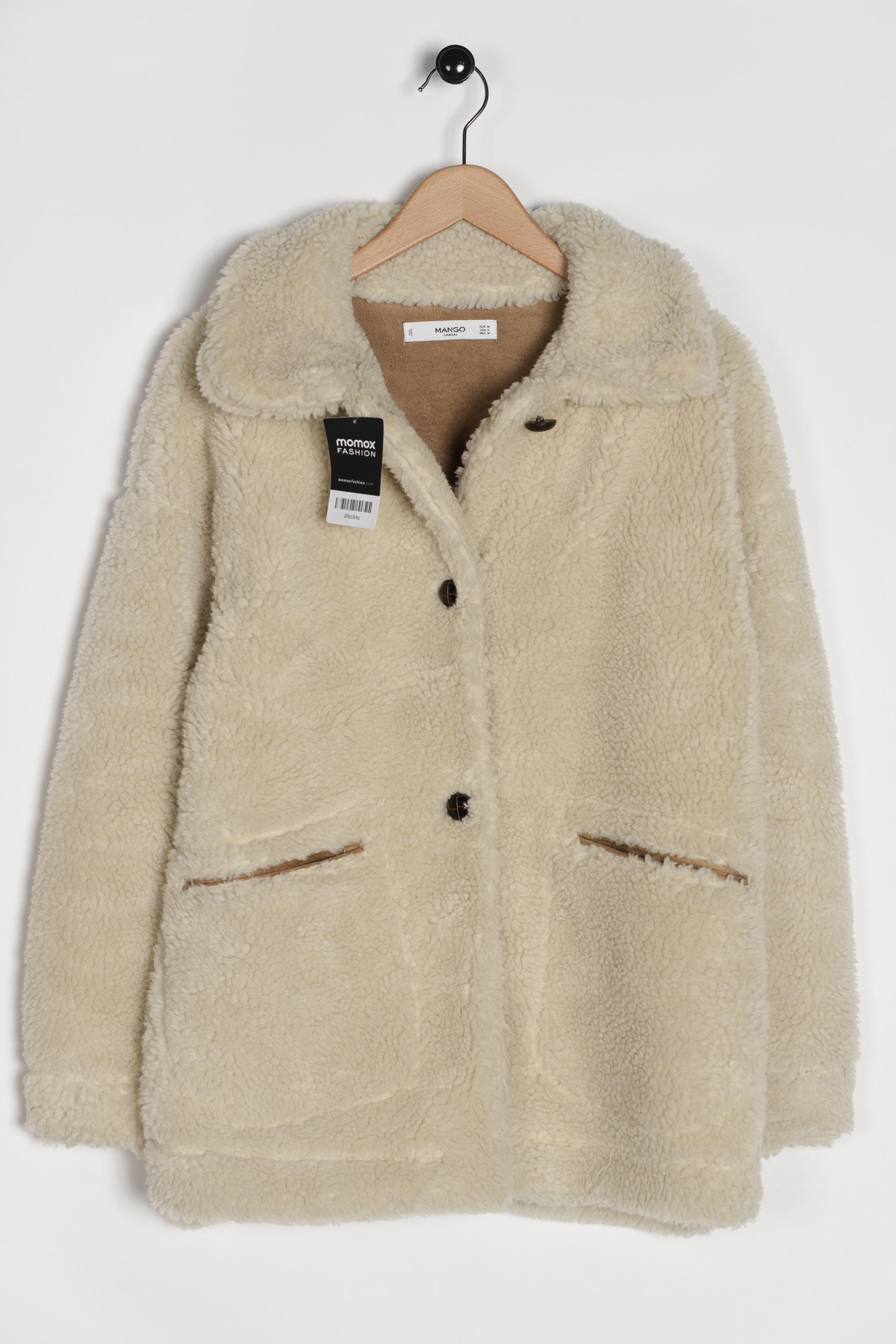 

Mango Damen Jacke, beige, Gr. 38