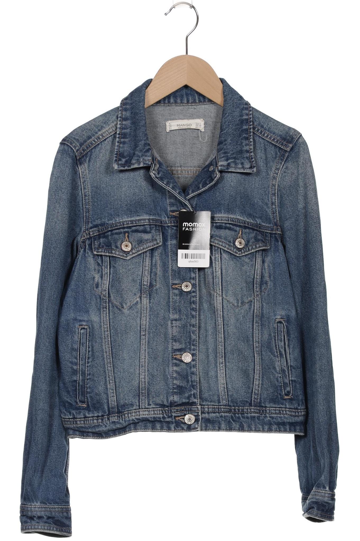 

Mango Damen Jacke, blau, Gr. 36