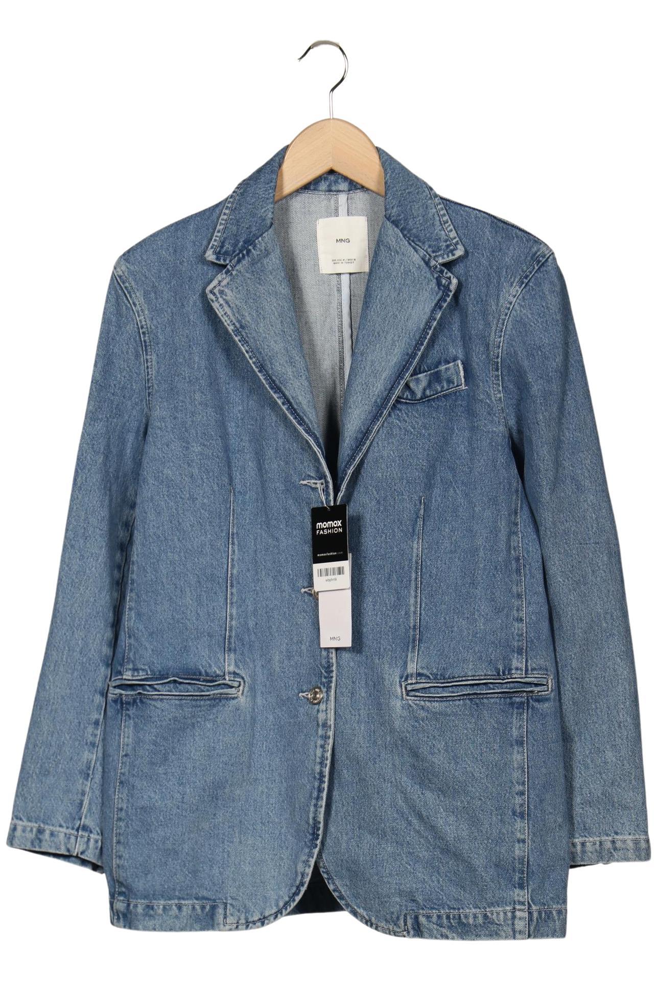 

Mango Damen Jacke, blau, Gr. 38