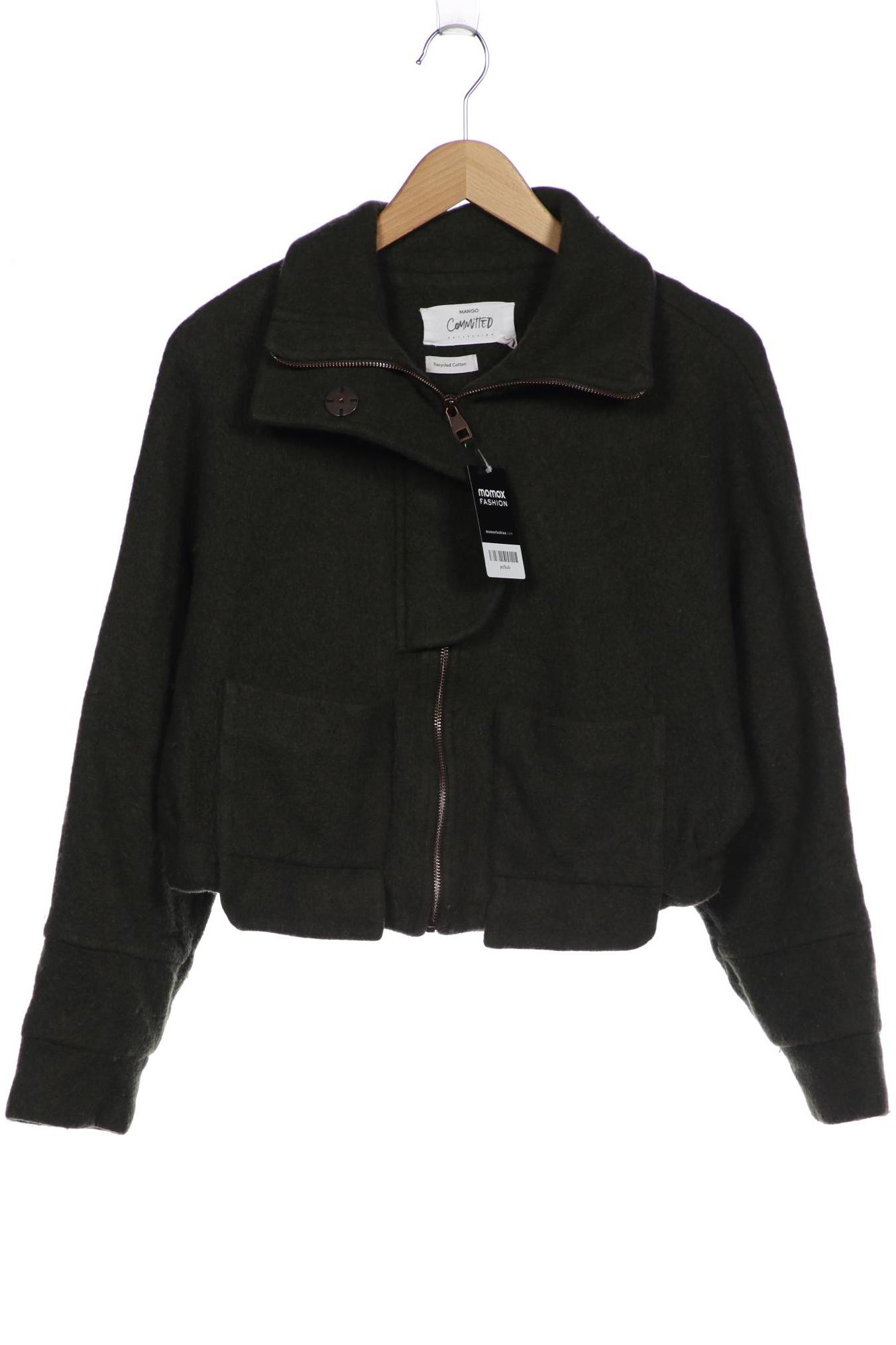 

MANGO Damen Jacke, grün