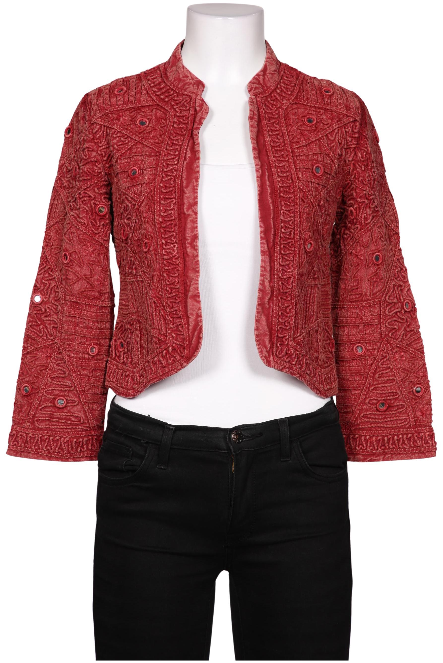 

Mango Damen Jacke, bordeaux, Gr. 36