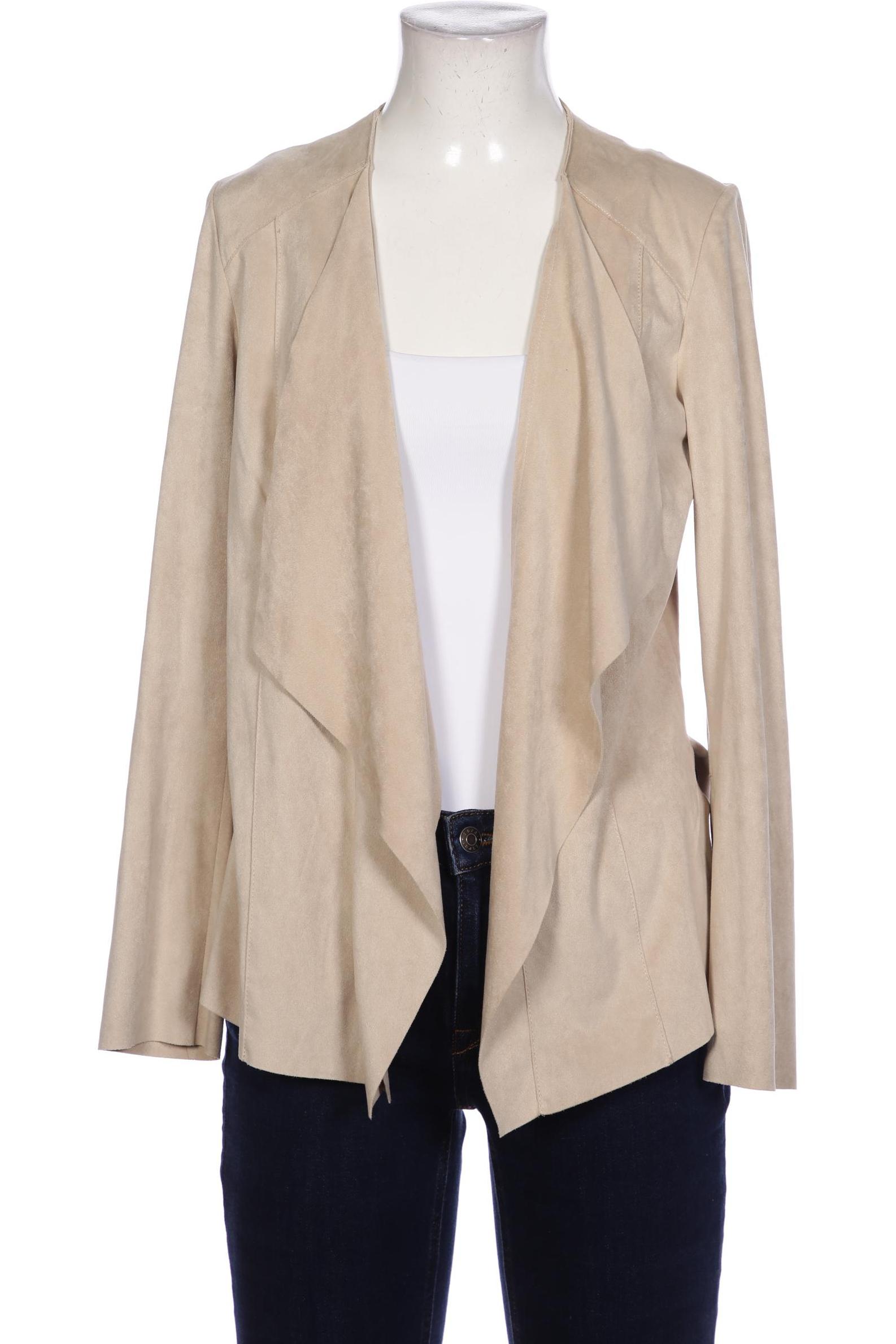 

Mango Damen Jacke, beige, Gr. 38