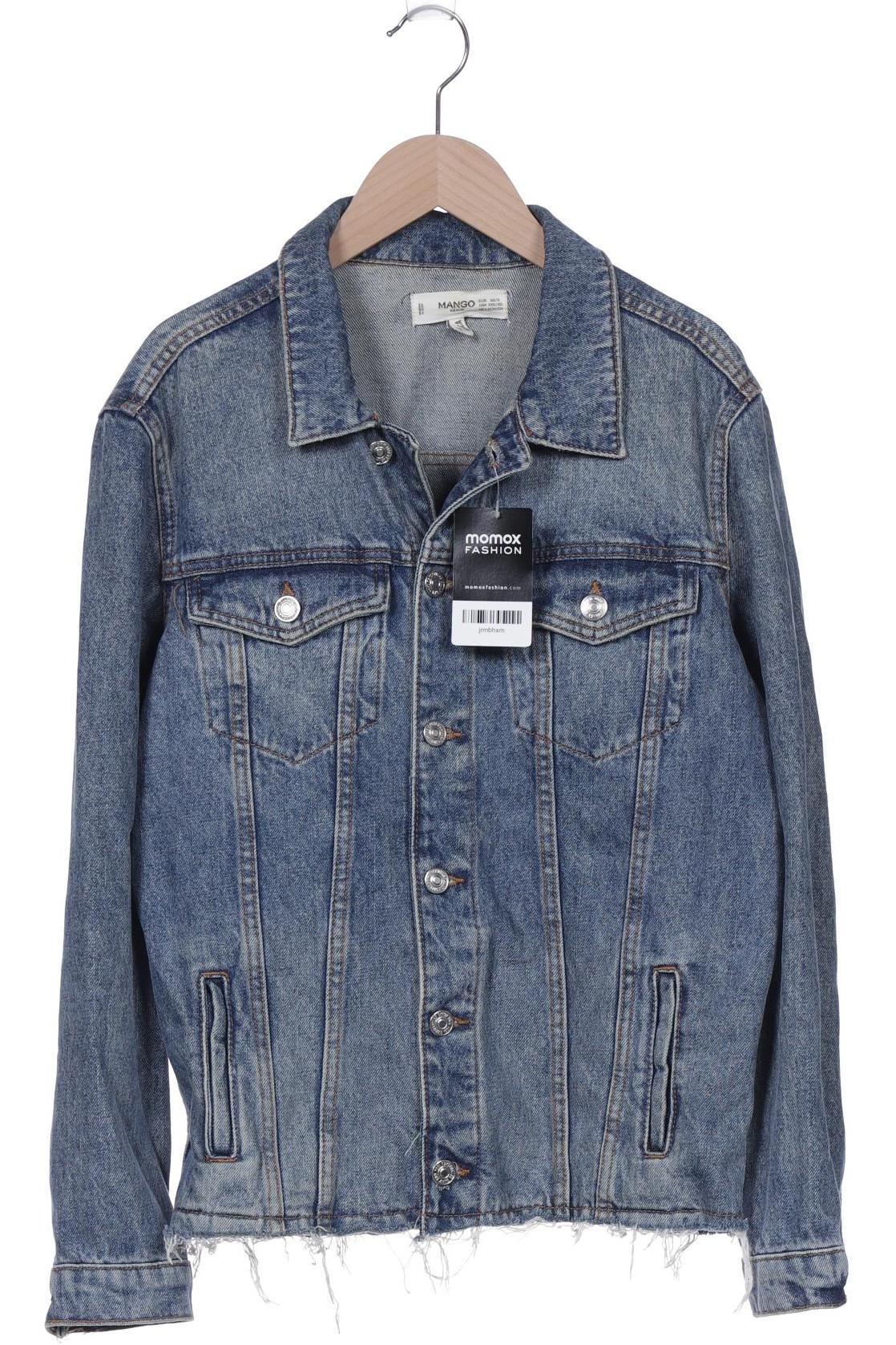 

Mango Damen Jacke, blau, Gr. 34