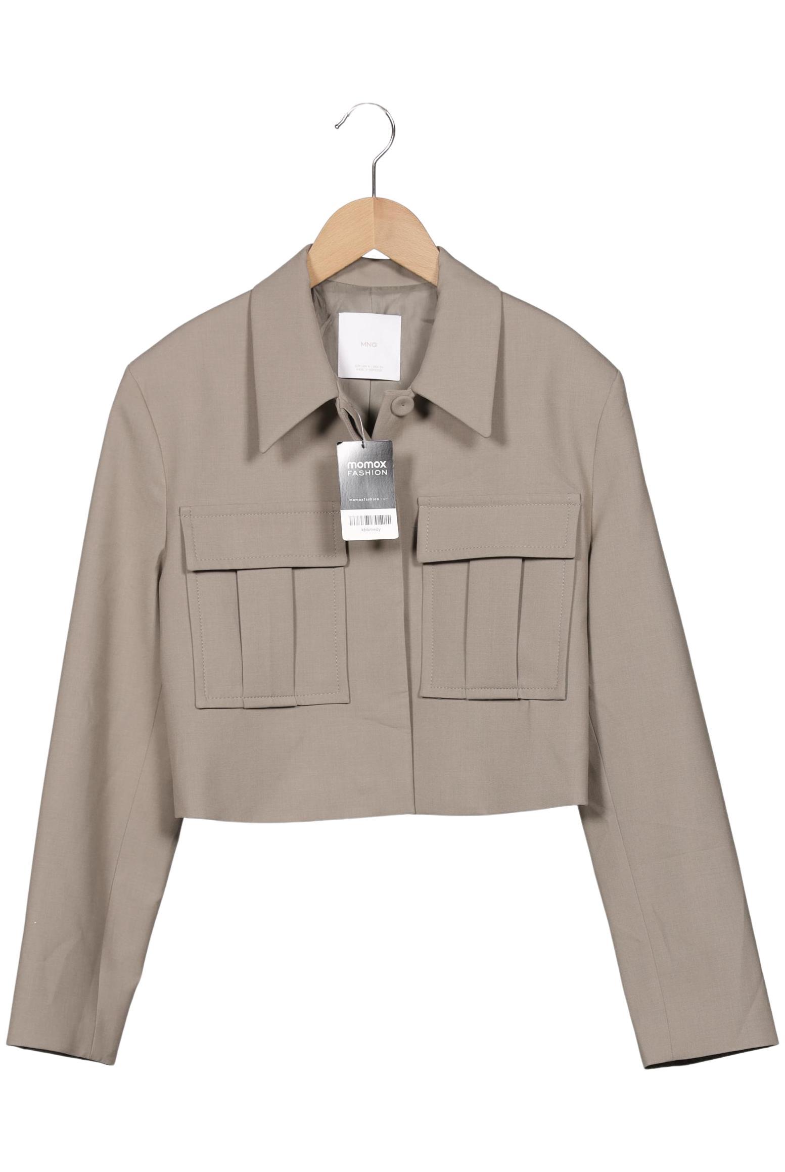 

Mango Damen Jacke, beige, Gr. 36