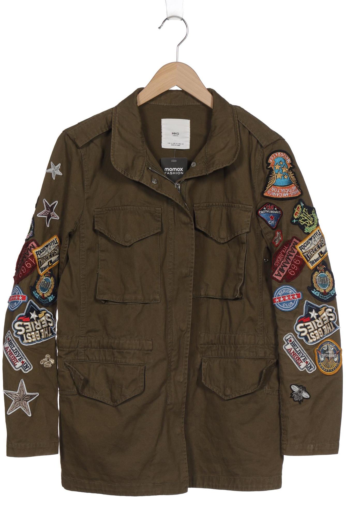 

Mango Damen Jacke, grün, Gr. 36