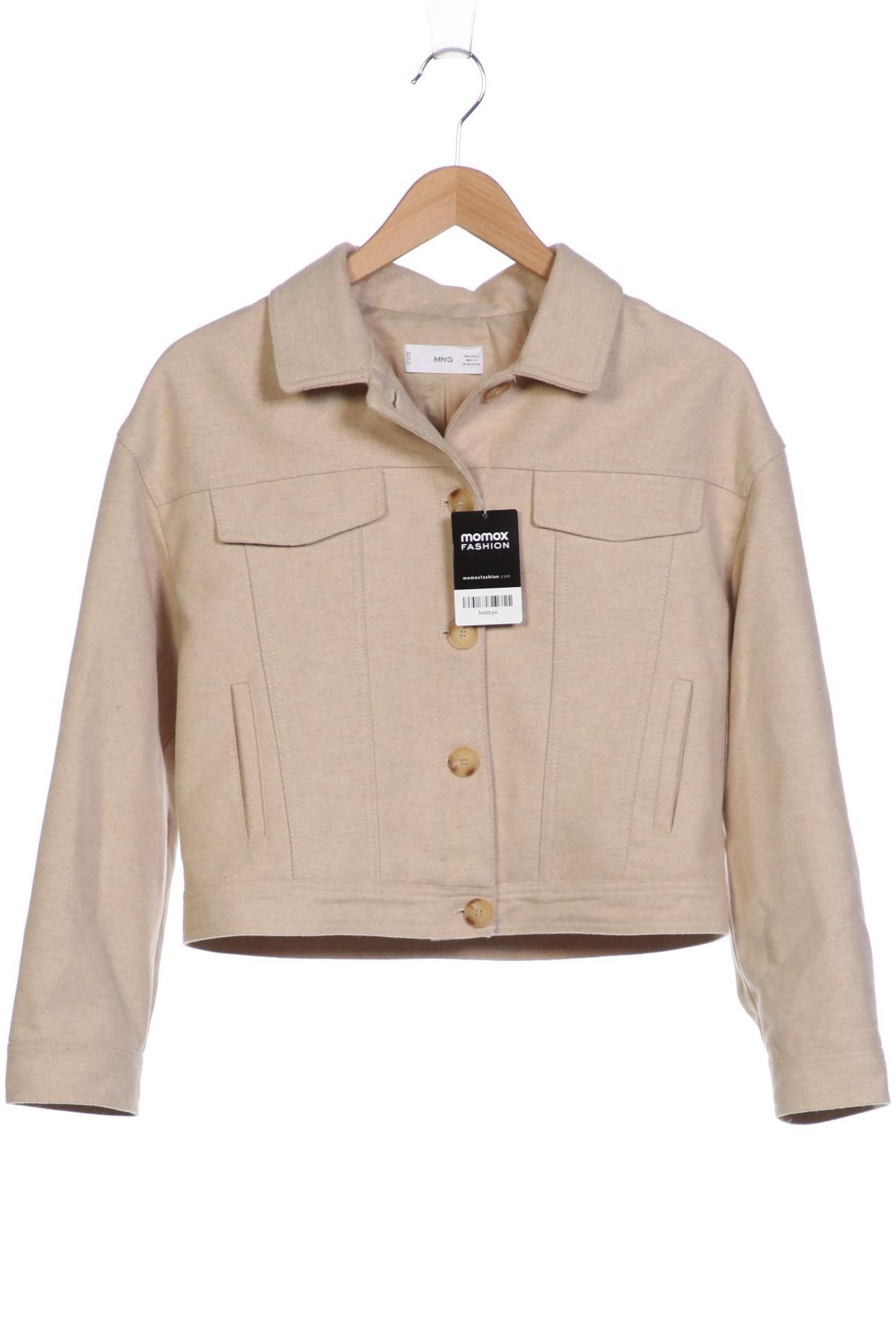 

Mango Damen Jacke, beige, Gr. 36