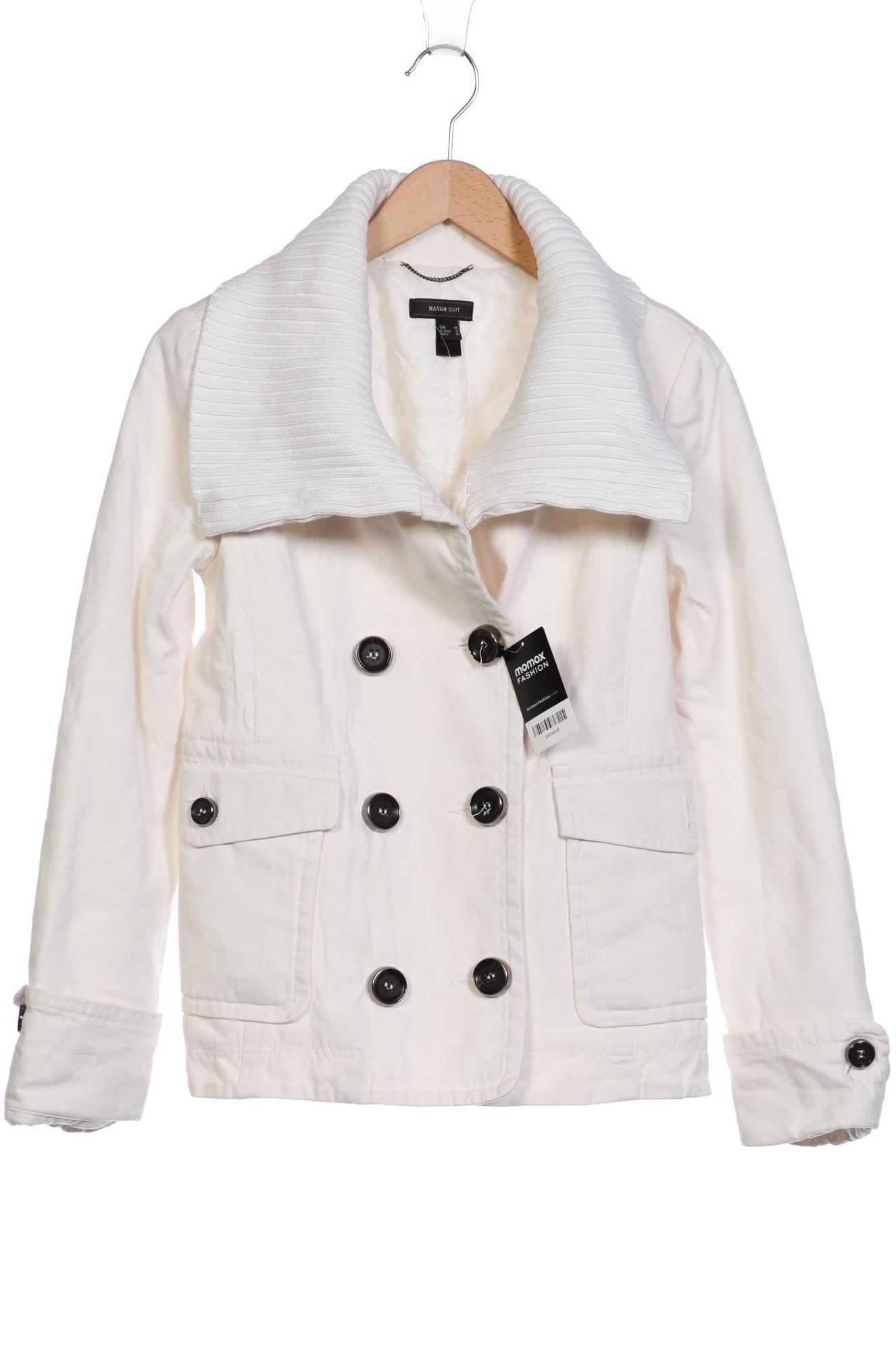 

Mango Damen Jacke, cremeweiß, Gr. 38