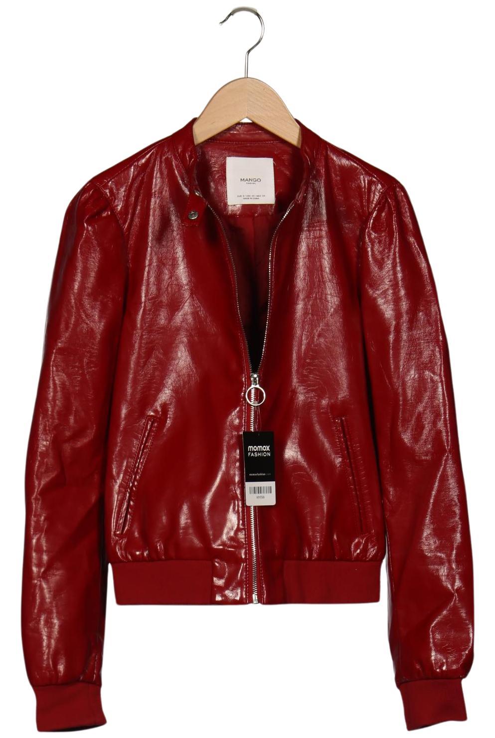 

Mango Damen Jacke, rot, Gr. 36