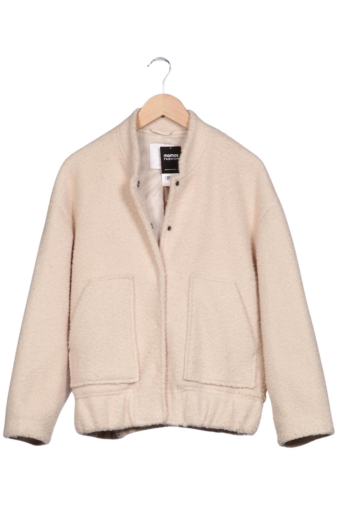

Mango Damen Jacke, beige, Gr. 36