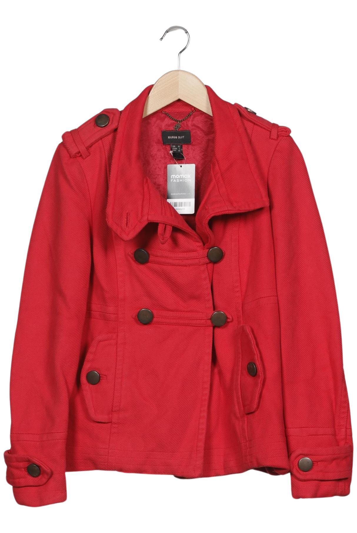 

Mango Damen Jacke, rot, Gr. 44
