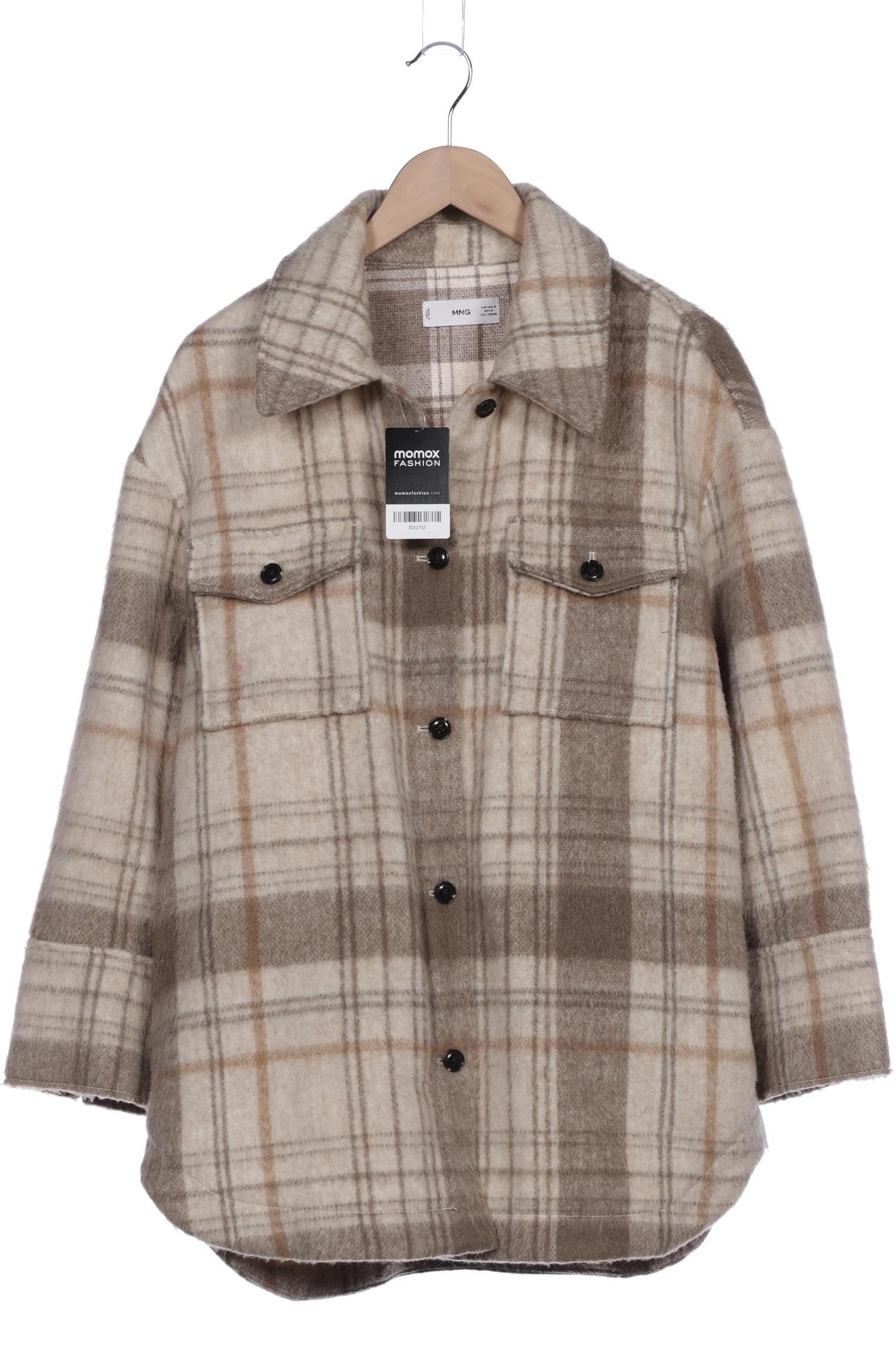 

Mango Damen Jacke, beige, Gr. 38