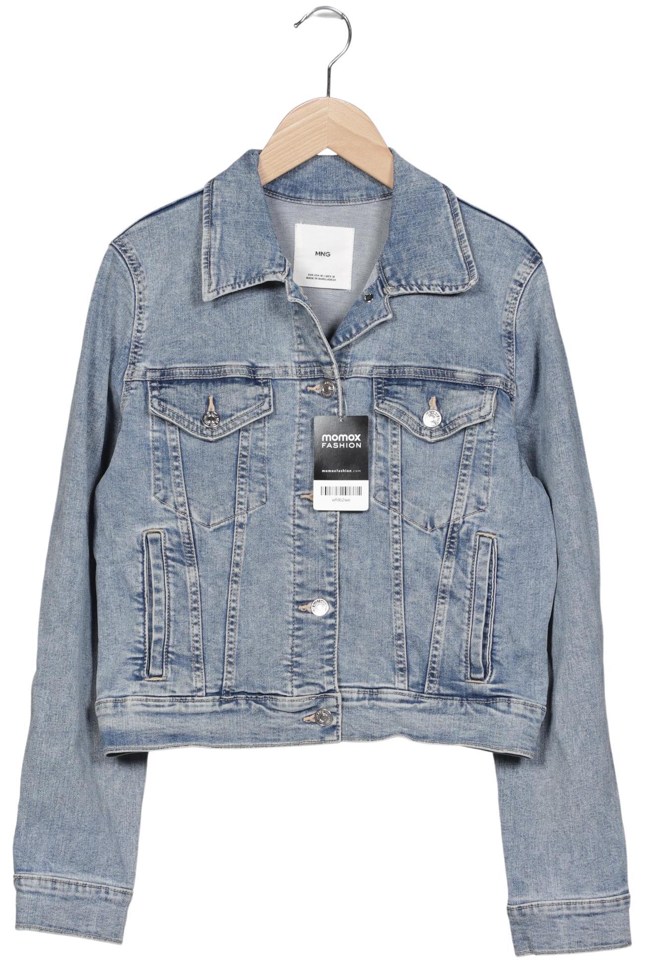 

Mango Damen Jacke, hellblau, Gr. 38