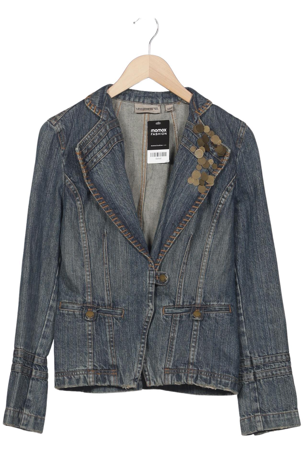 

Mango Damen Jacke, blau, Gr. 44