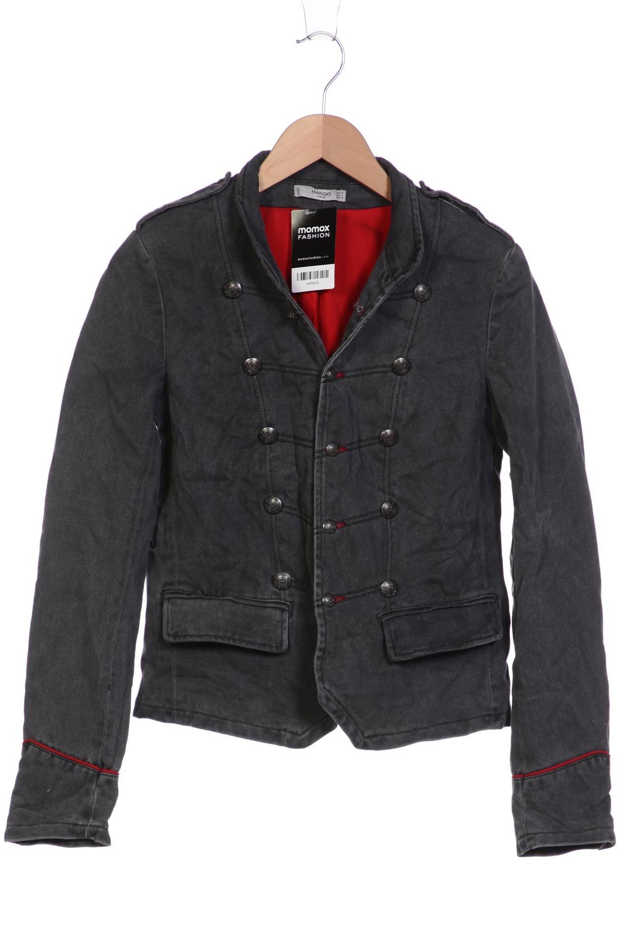 

Mango Damen Jacke, grau, Gr. 38