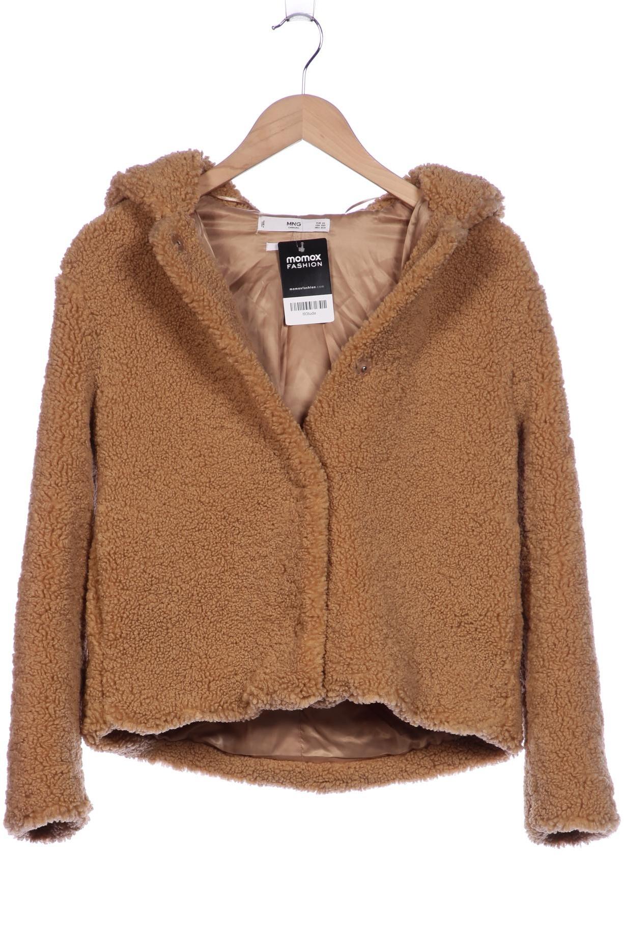 

Mango Damen Jacke, beige, Gr. 34