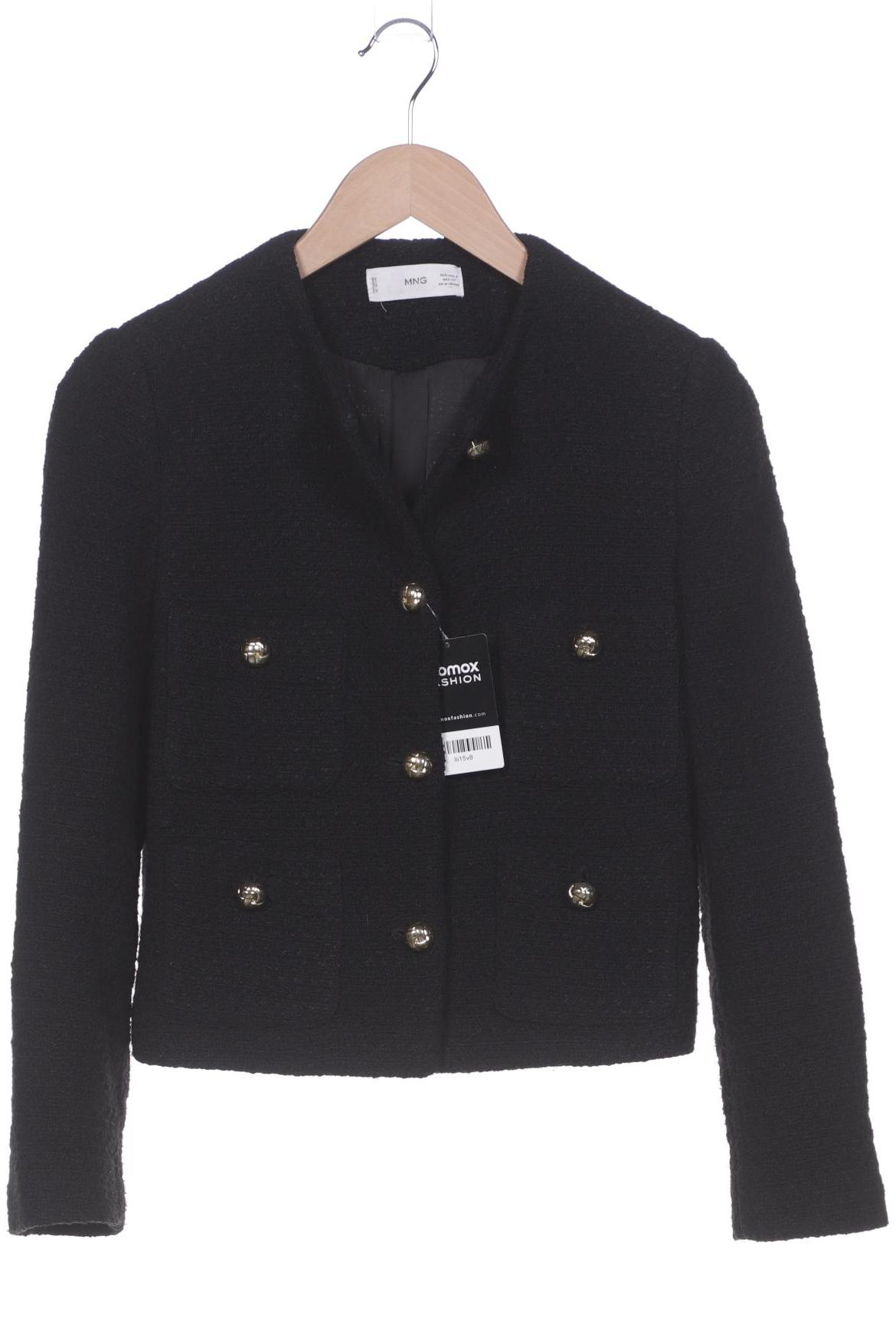 

MANGO Damen Jacke, schwarz