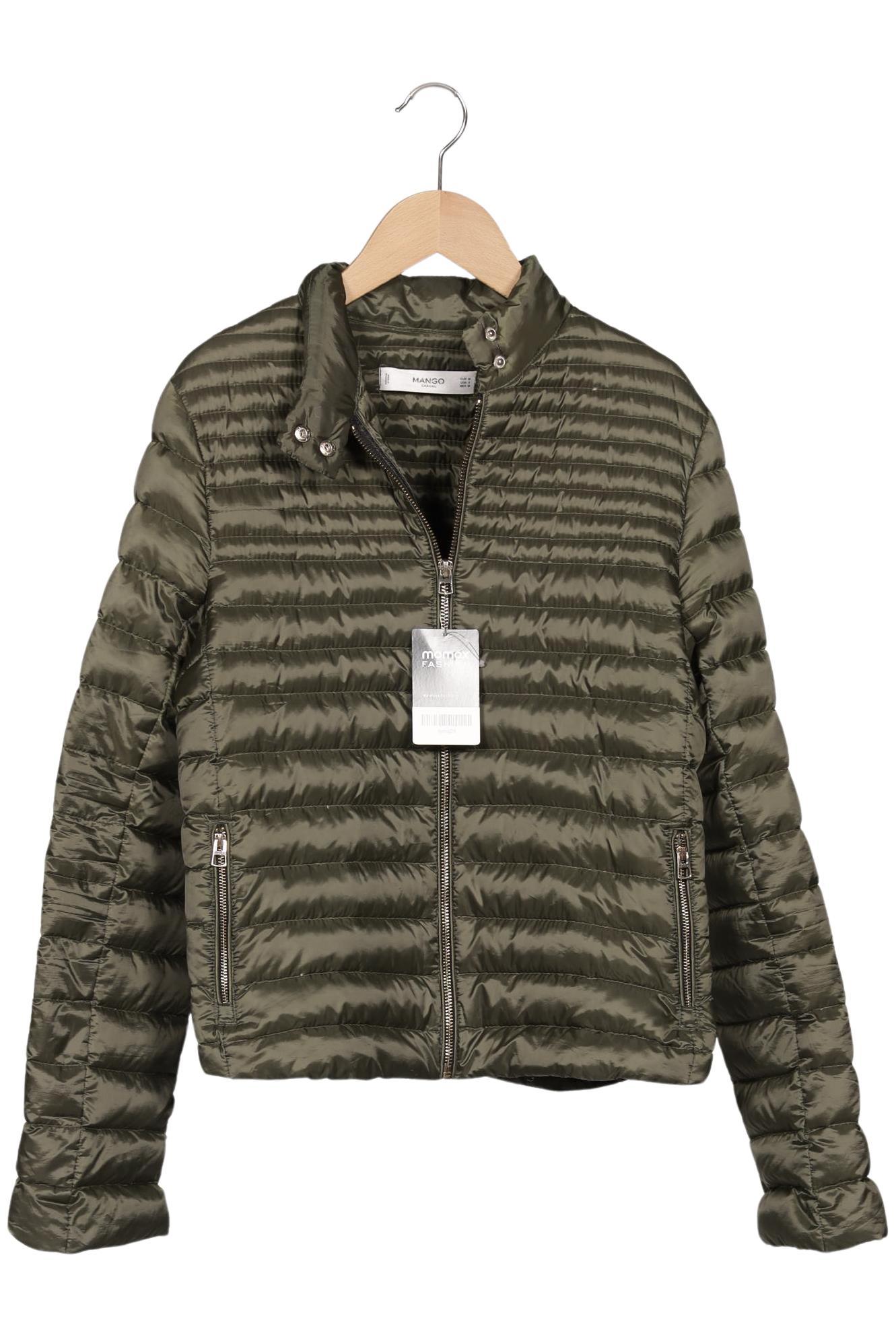 

Mango Damen Jacke, grün, Gr. 38