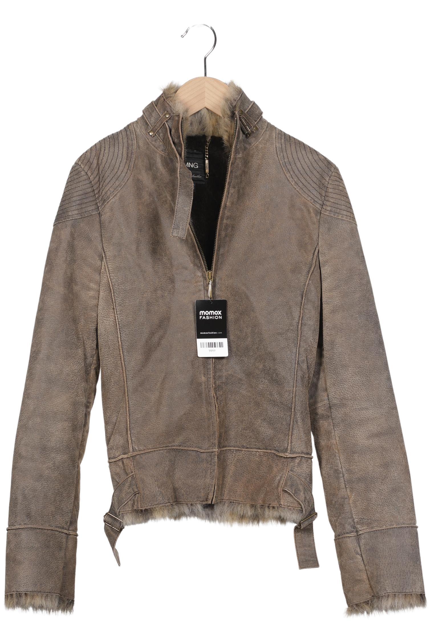 

Mango Damen Jacke, braun, Gr. 36