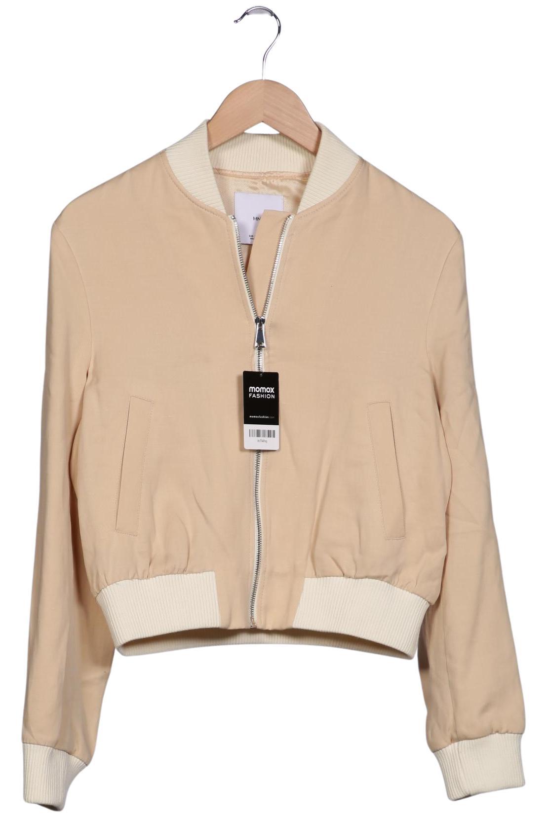 

Mango Damen Jacke, beige, Gr. 38