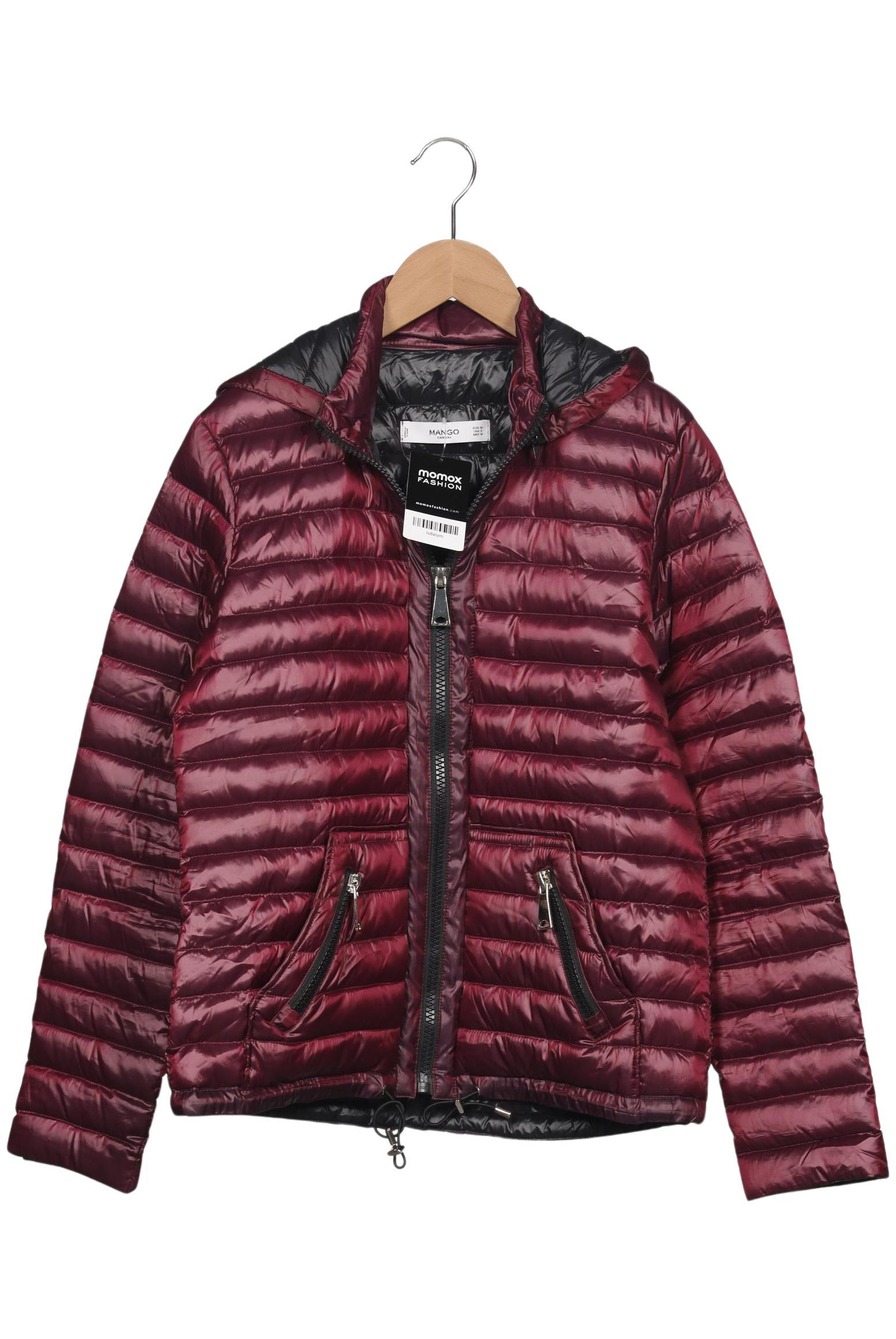 

Mango Damen Jacke, bordeaux, Gr. 38
