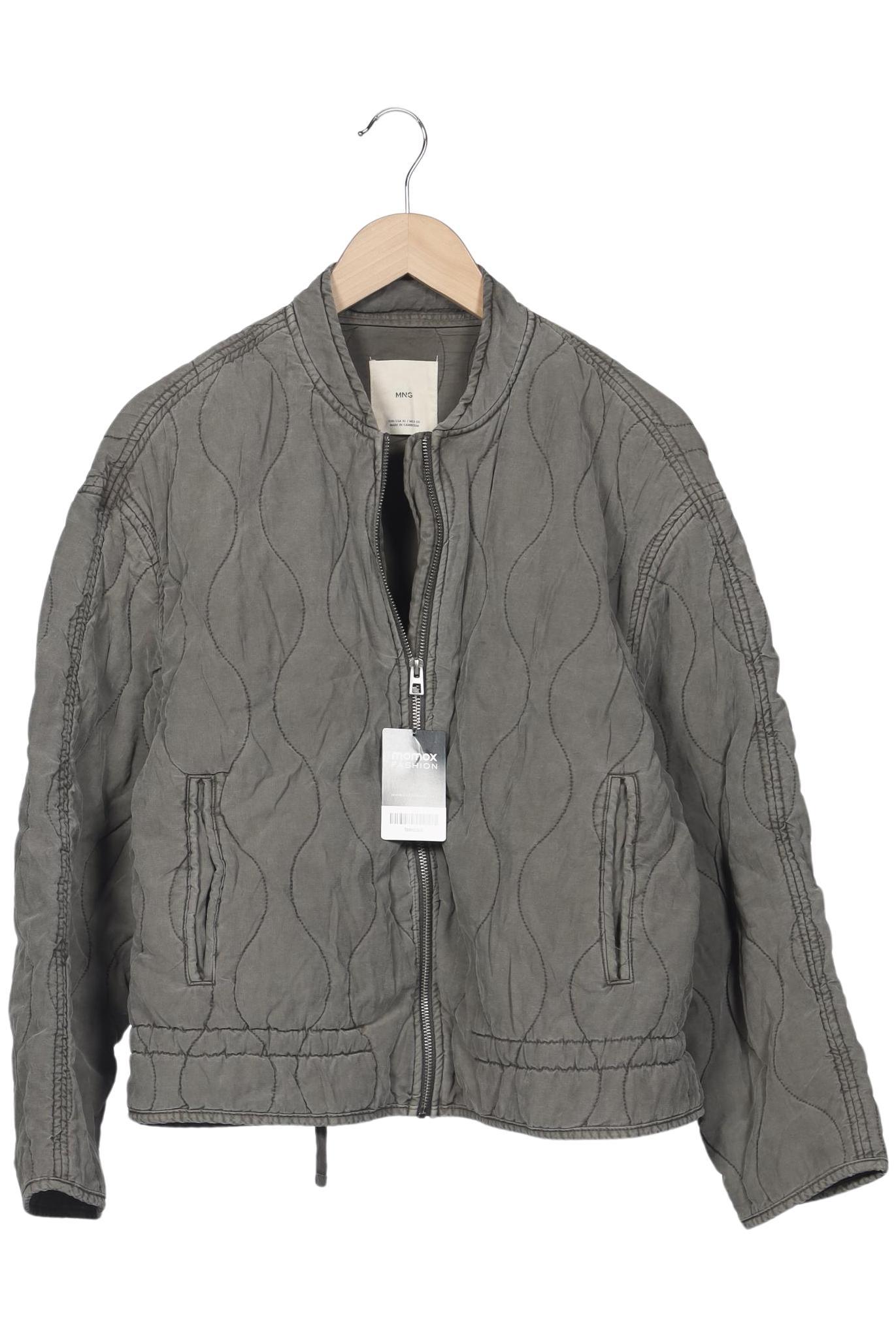 

Mango Damen Jacke, grau, Gr. 44