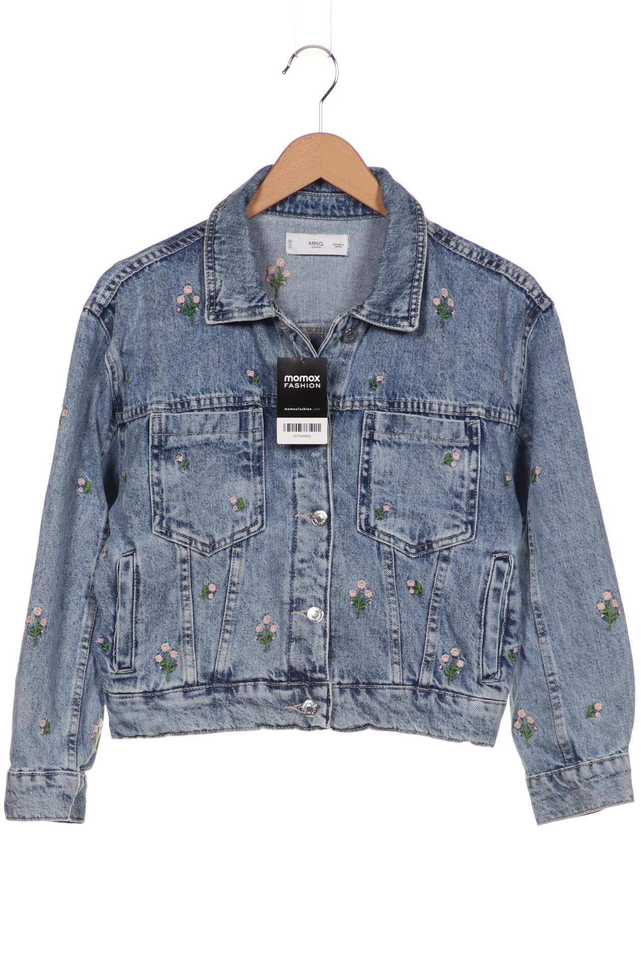 

Mango Damen Jacke, blau, Gr. 38