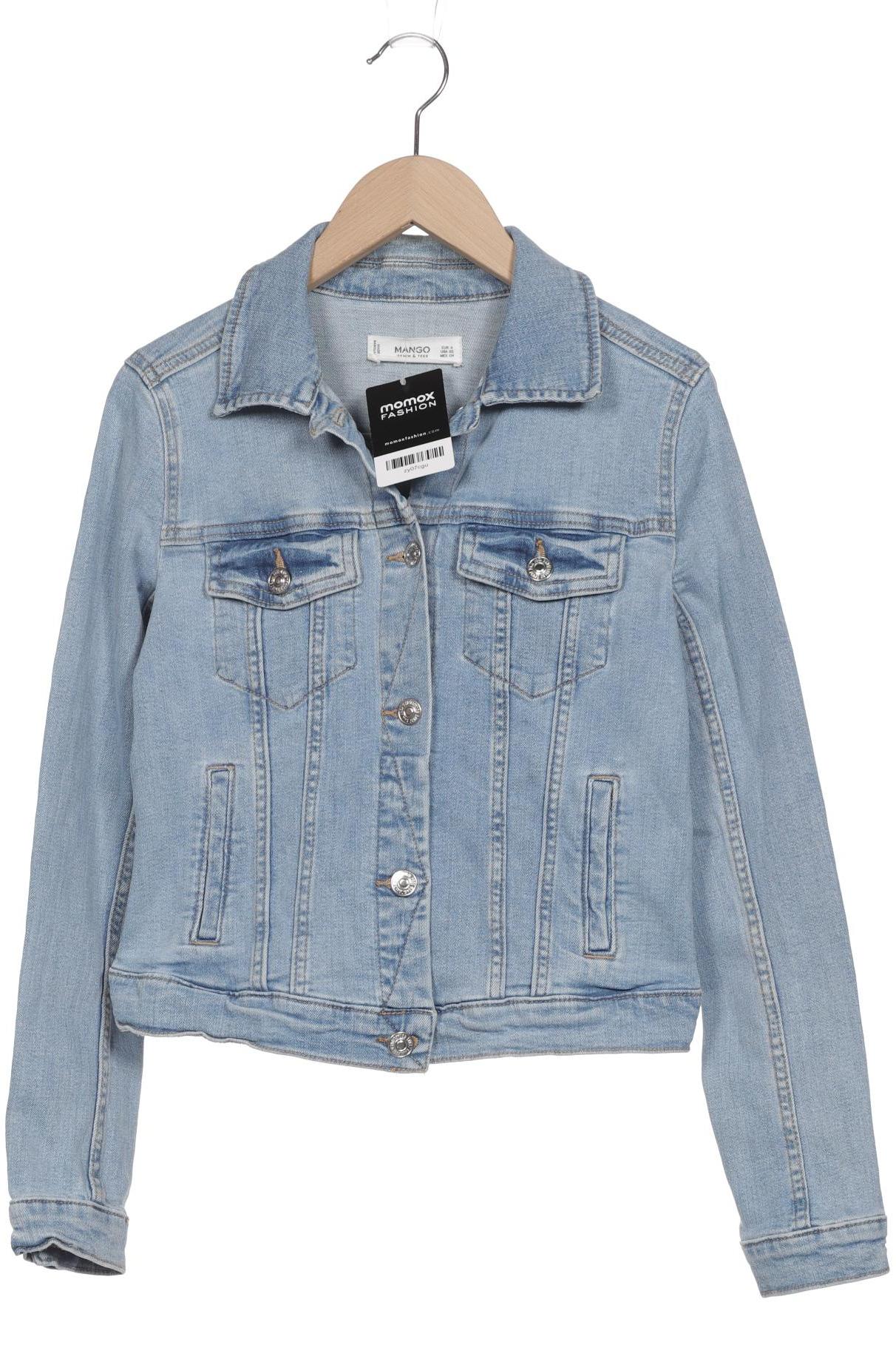 

Mango Damen Jacke, hellblau, Gr. 36