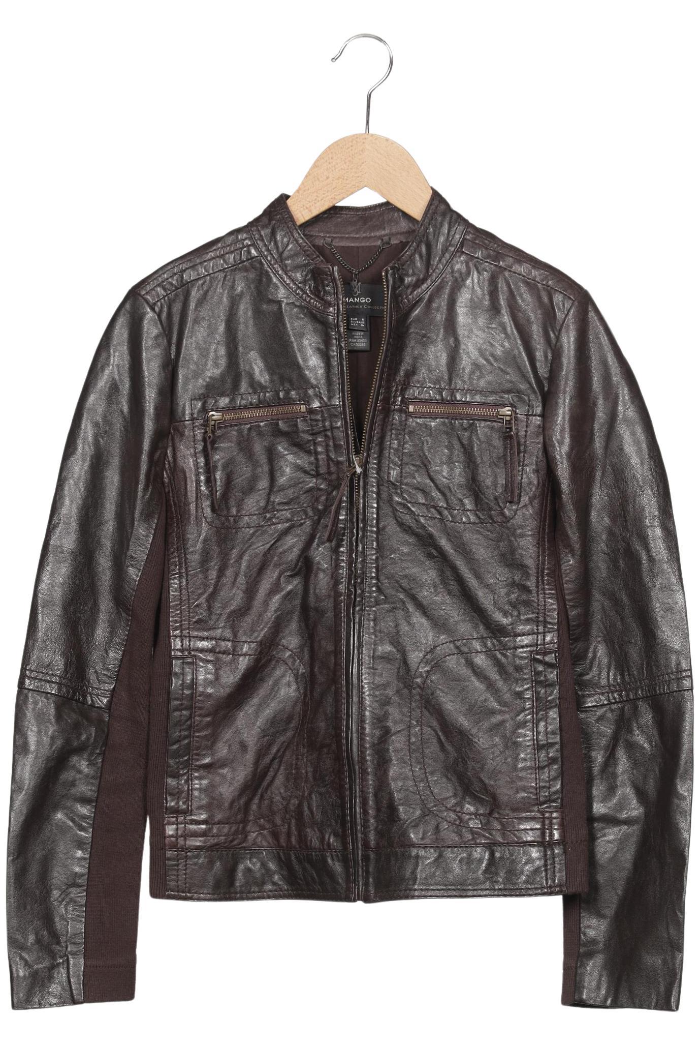 

Mango Damen Jacke, braun, Gr. 36