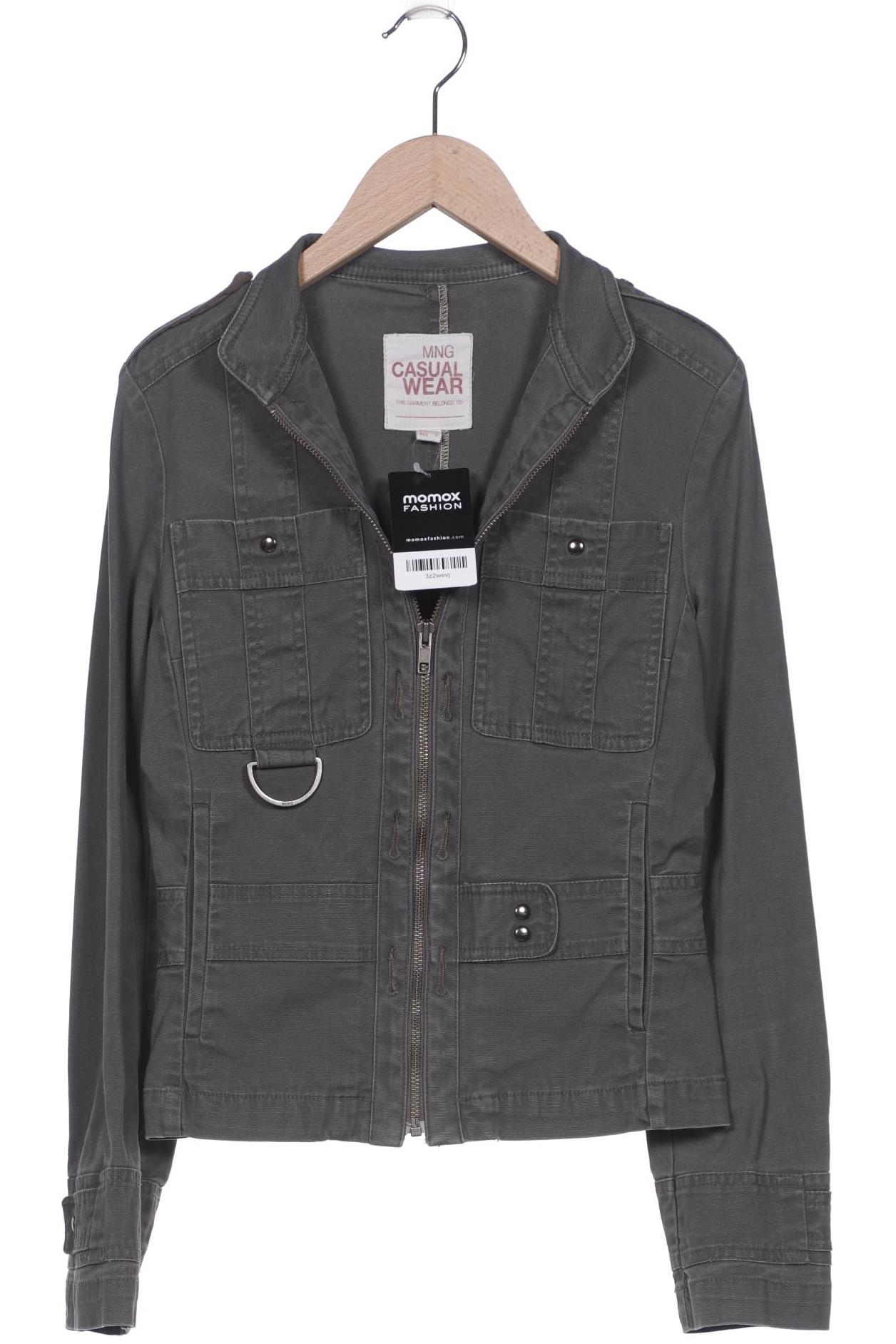 

Mango Damen Jacke, grau, Gr. 36