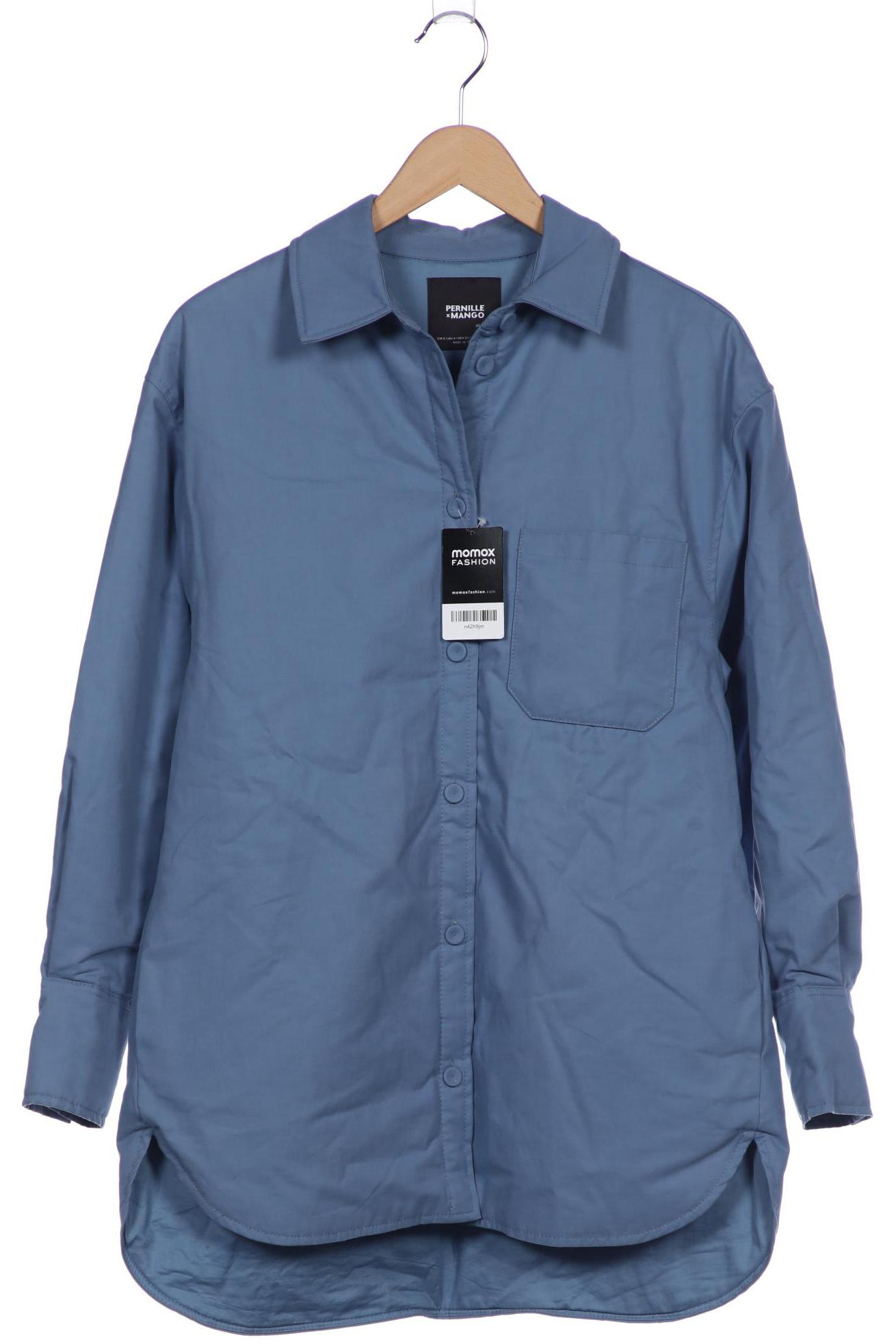 

Mango Damen Jacke, blau, Gr. 36