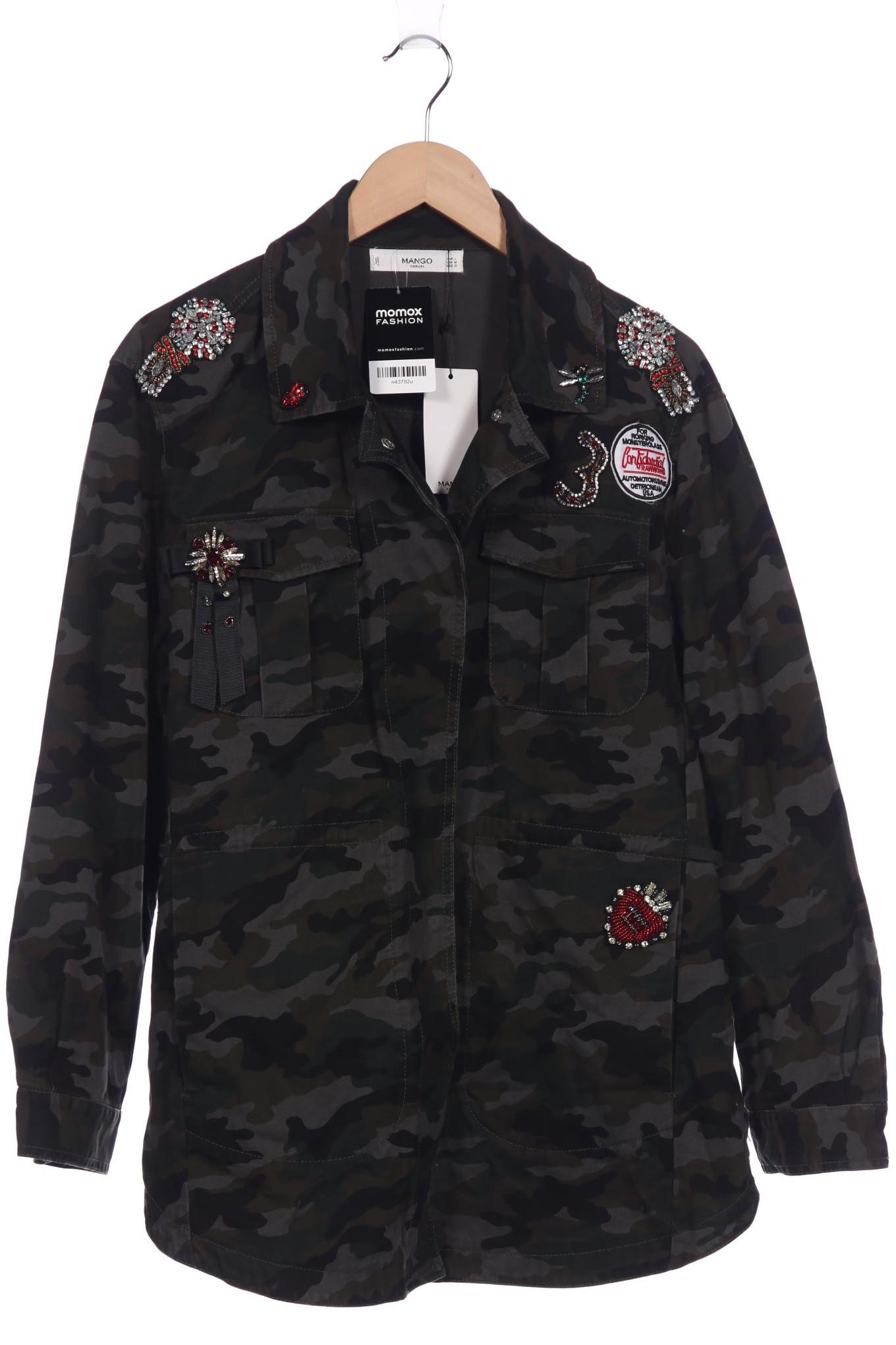 

Mango Damen Jacke, grün, Gr. 42