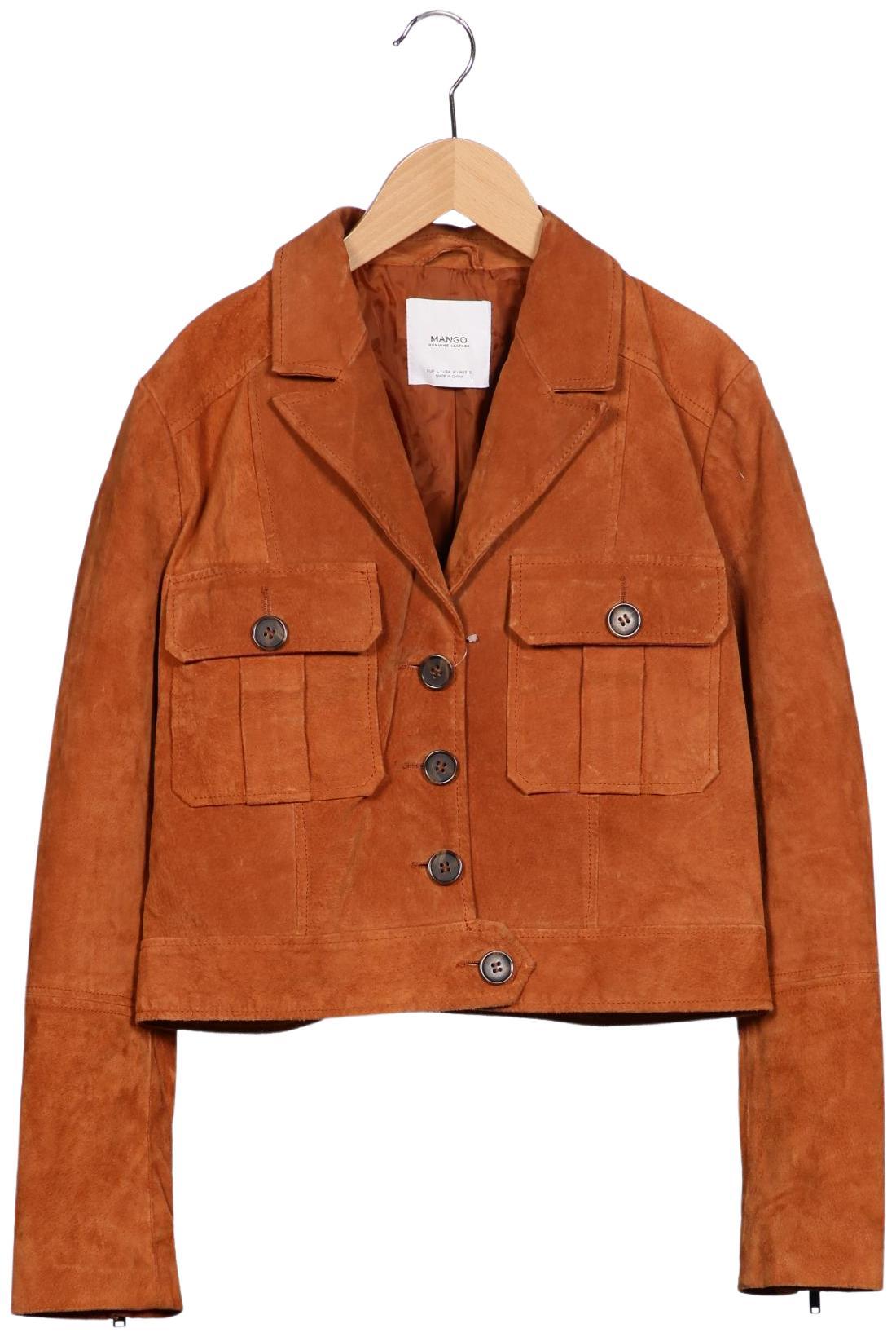 

Mango Damen Jacke, braun, Gr. 42