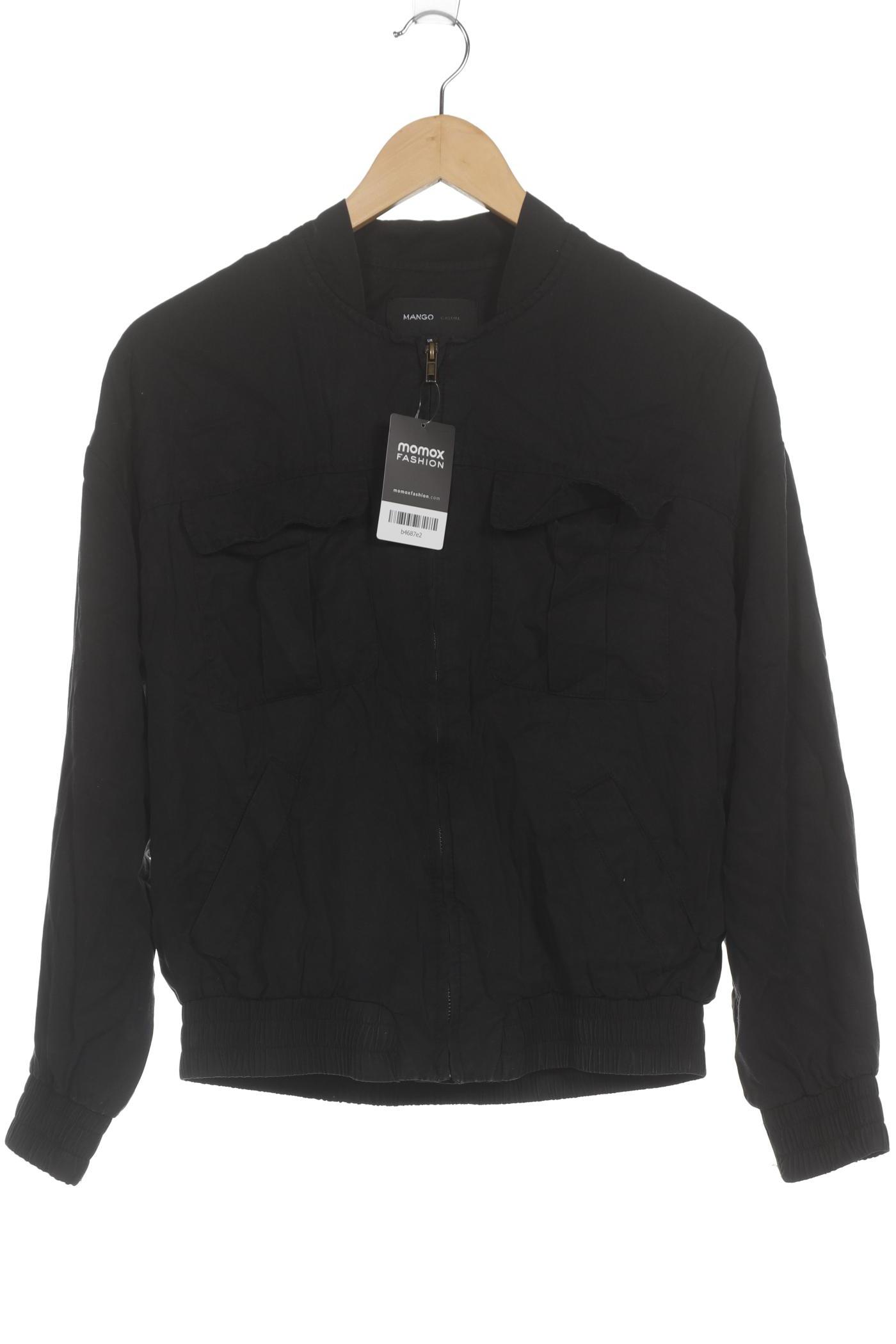 

MANGO Damen Jacke, schwarz