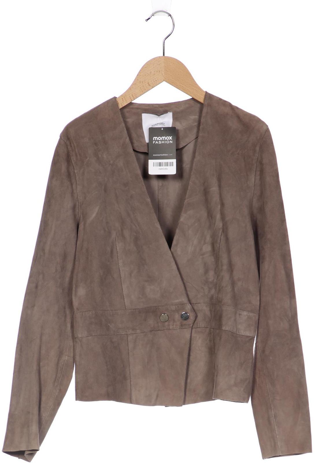 

Mango Damen Jacke, grau, Gr. 38