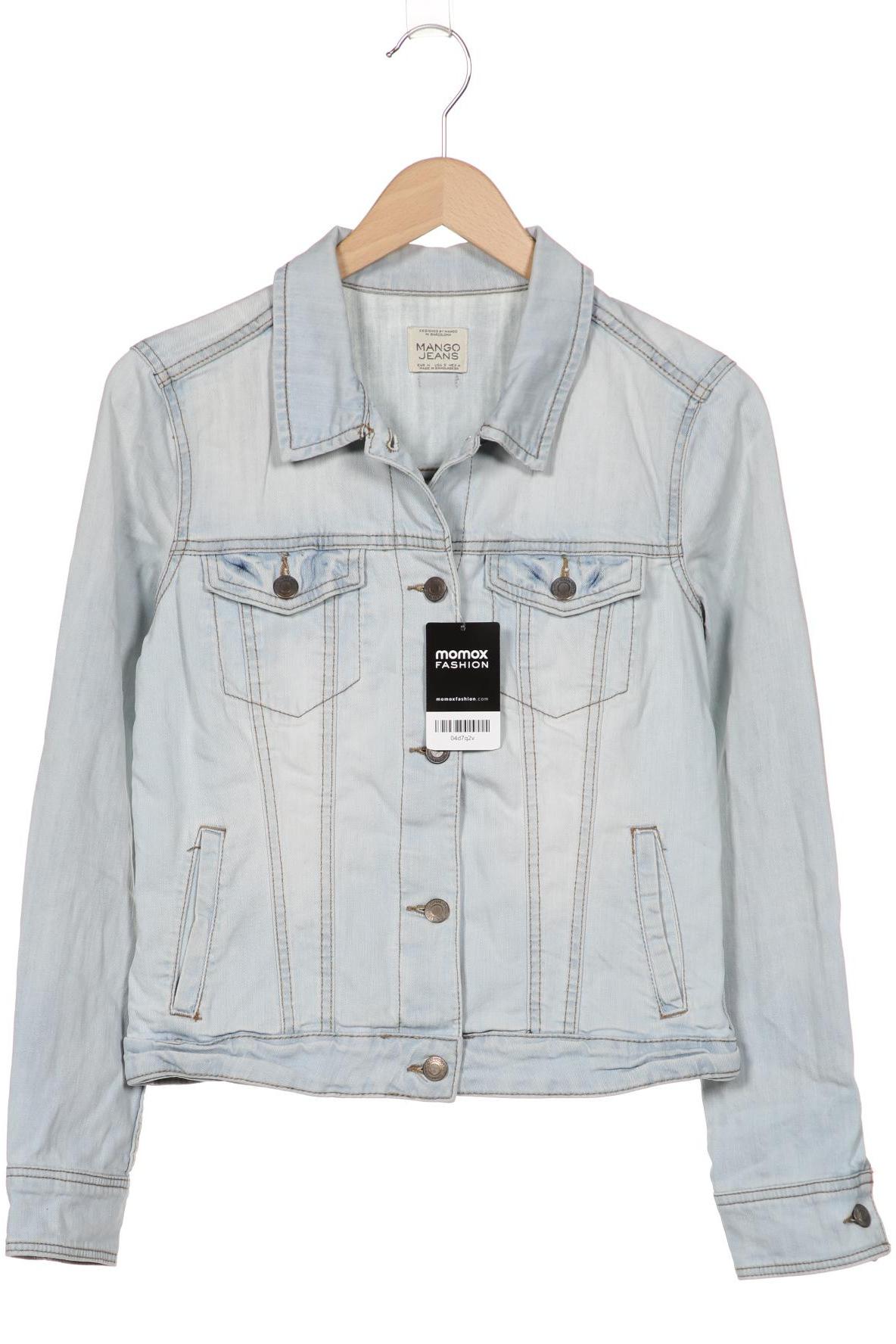 

Mango Damen Jacke, hellblau, Gr. 38