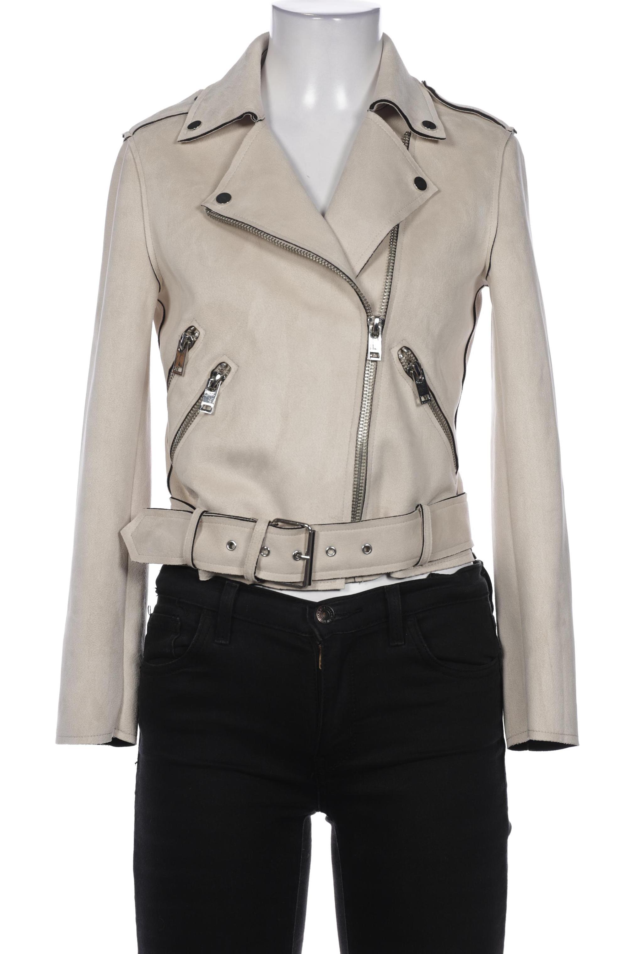 

Mango Damen Jacke, beige, Gr. 34