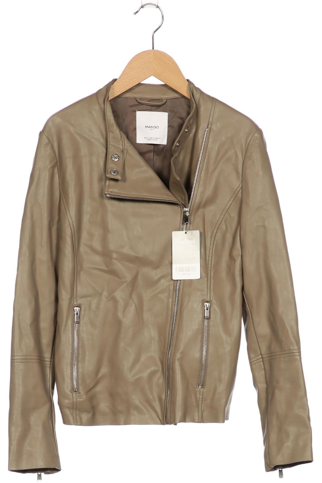 

Mango Damen Jacke, beige, Gr. 38