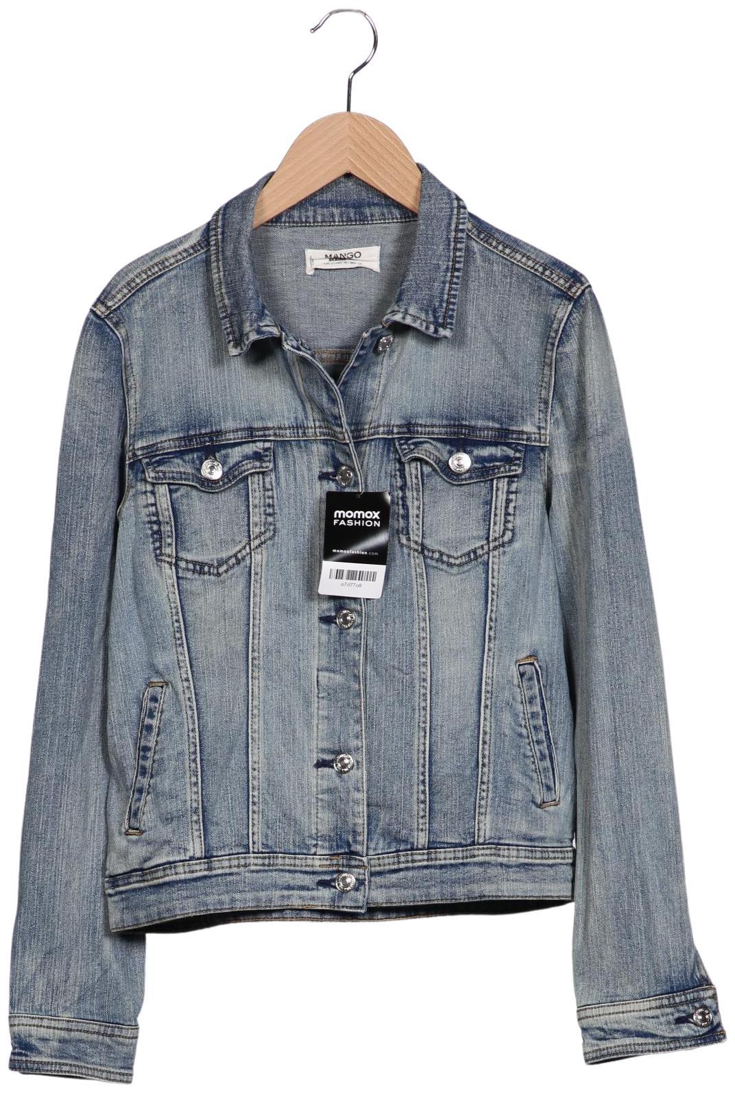

Mango Damen Jacke, hellblau, Gr. 36
