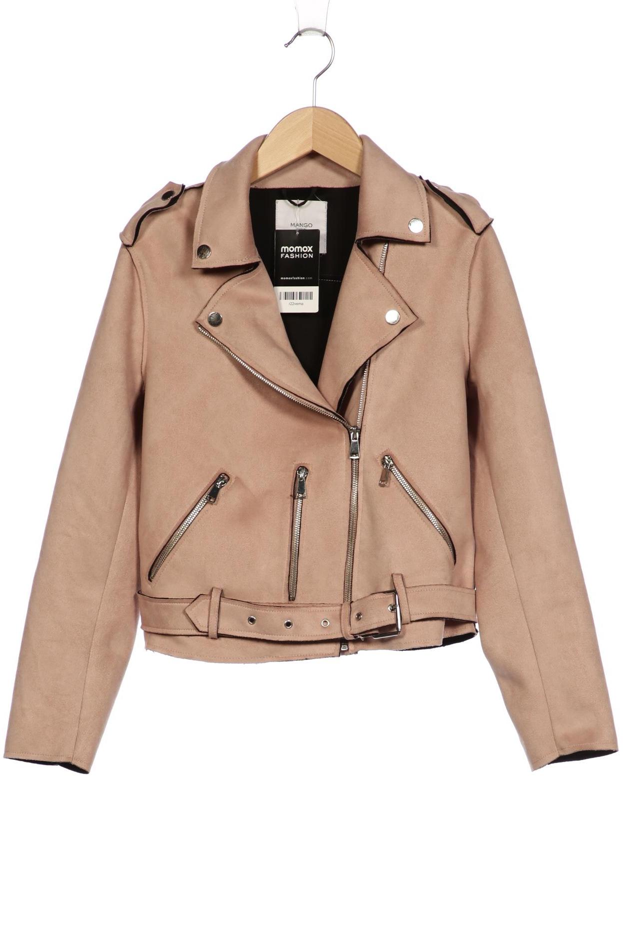 

Mango Damen Jacke, beige, Gr. 38