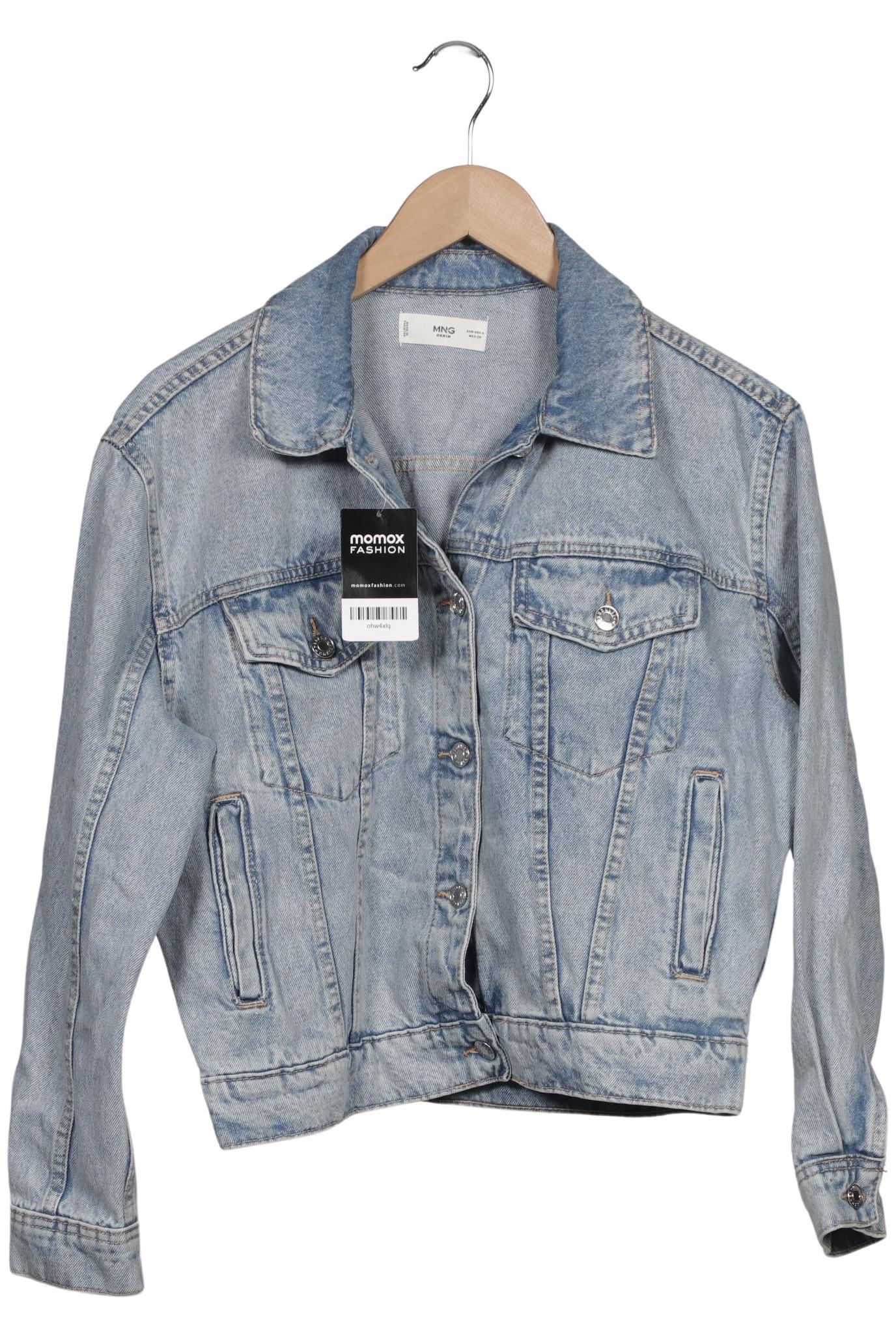 

Mango Damen Jacke, hellblau, Gr. 36
