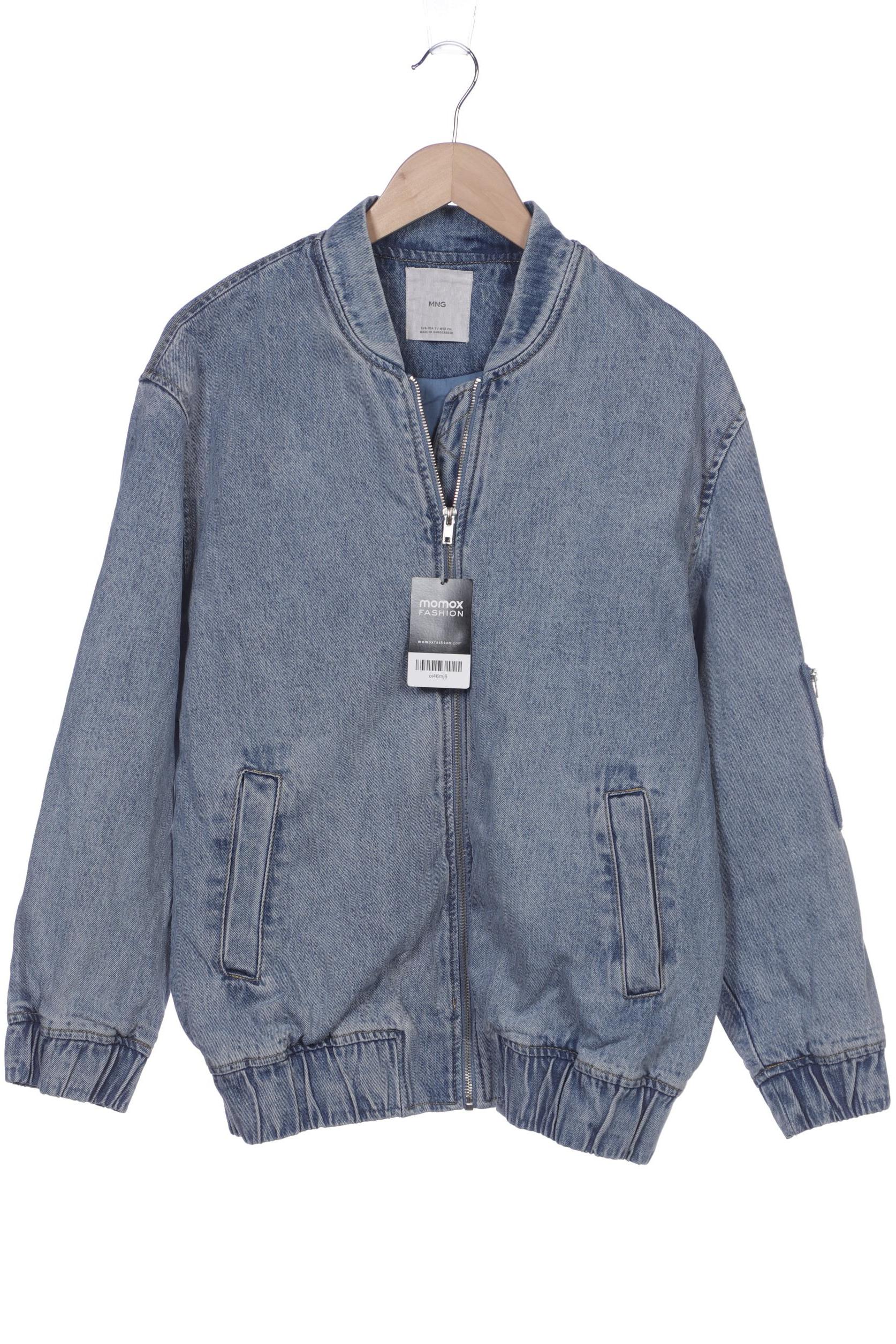 

Mango Damen Jacke, blau, Gr. 36