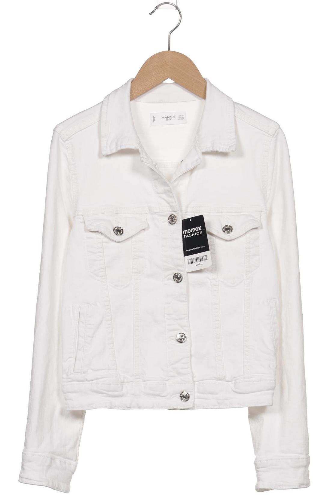 

Mango Damen Jacke, weiß, Gr. 34