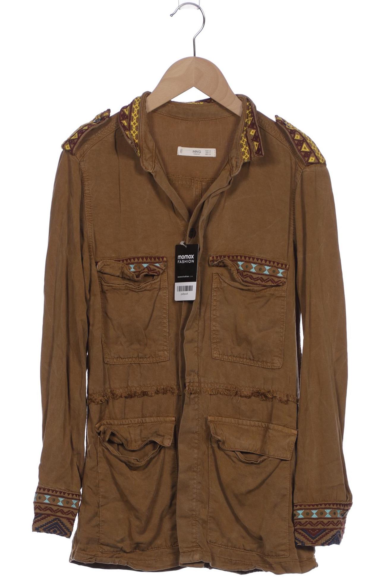 

Mango Damen Jacke, braun, Gr. 38