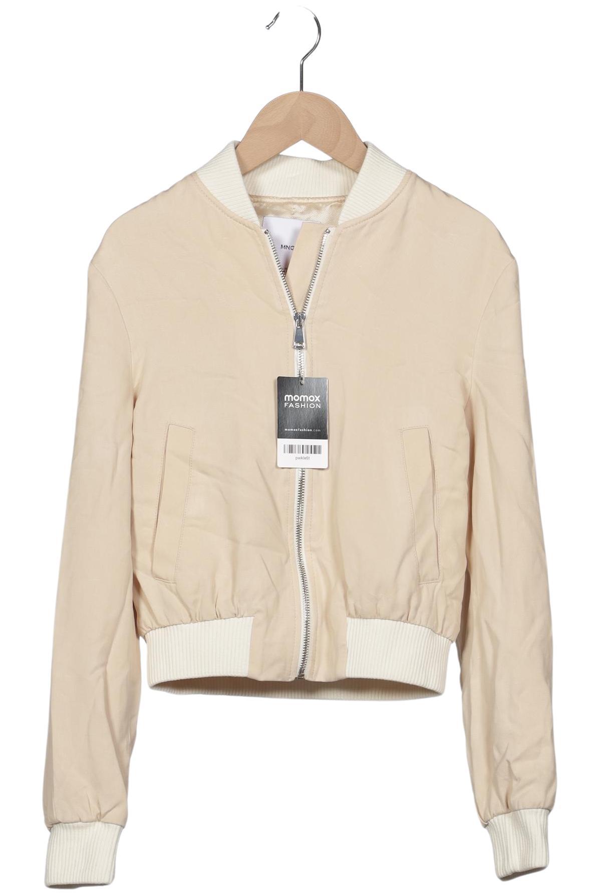

Mango Damen Jacke, beige, Gr. 34