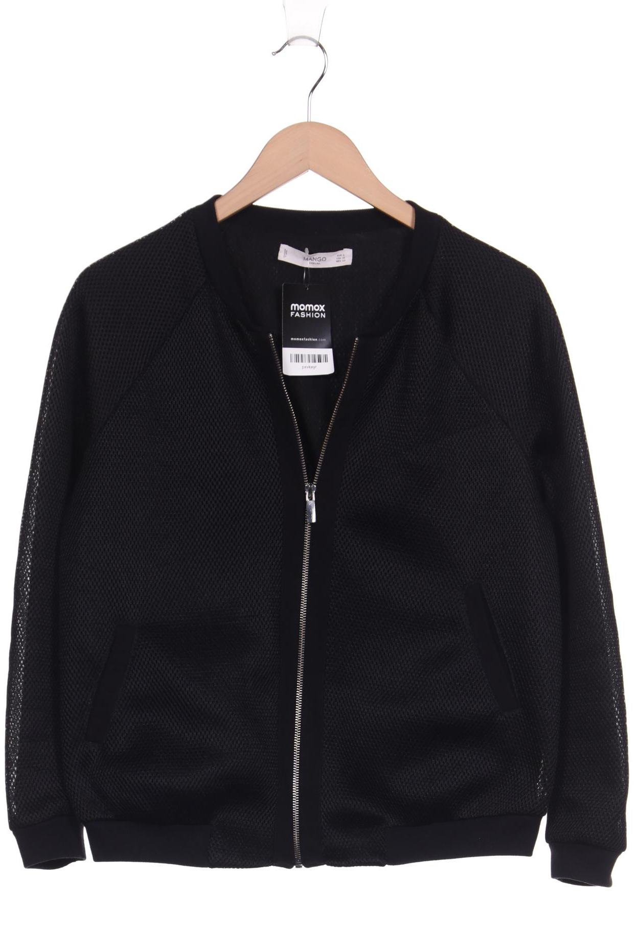 

MANGO Damen Jacke, schwarz