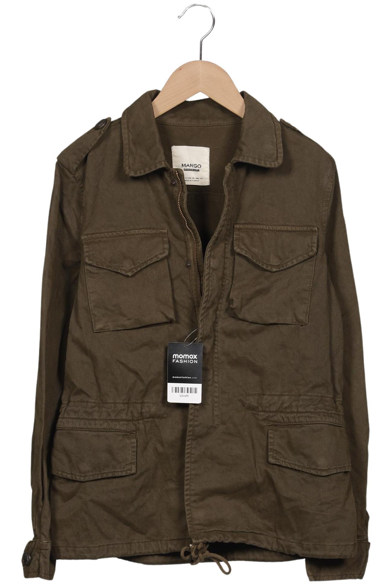 

Mango Damen Jacke, grün, Gr. 36