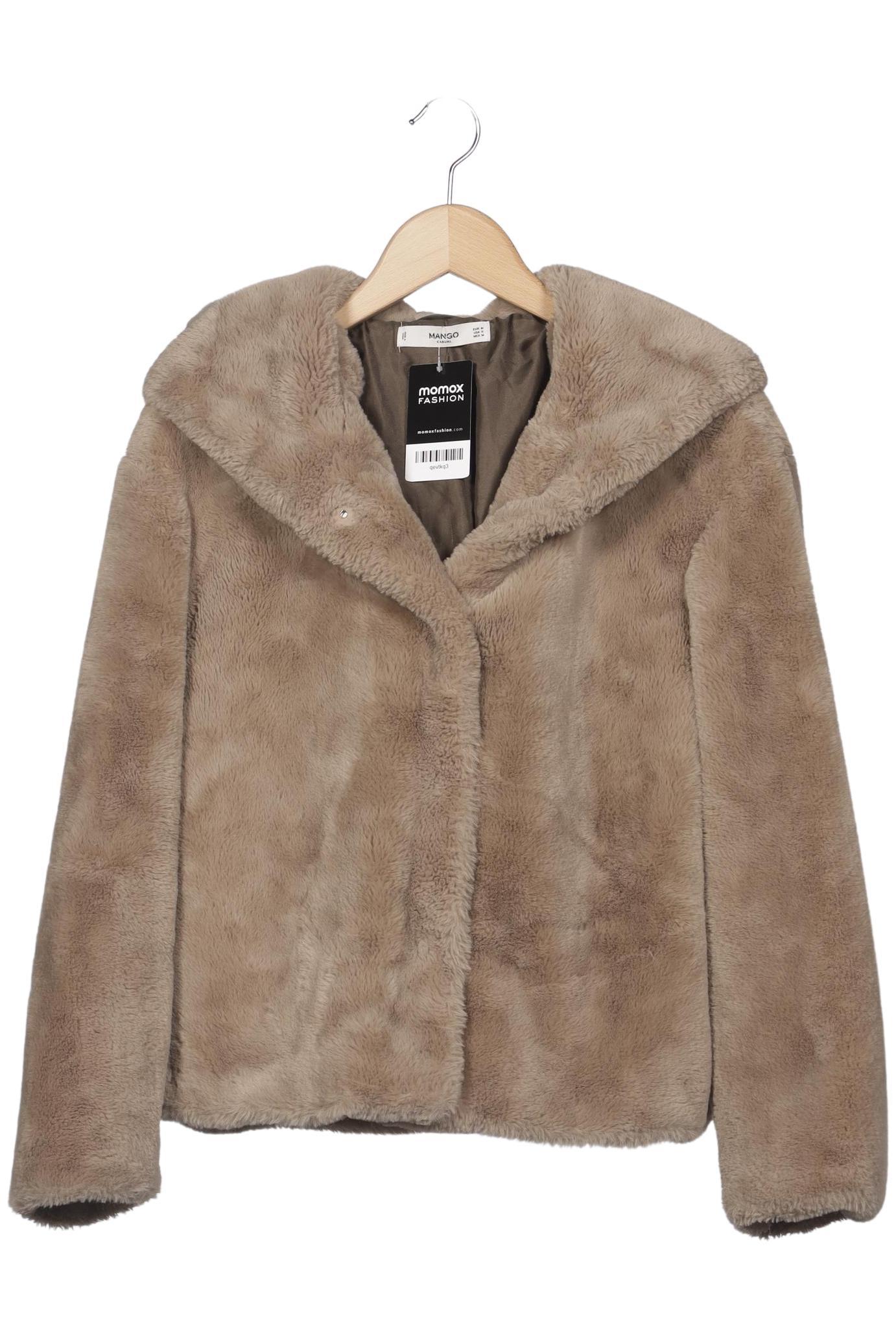 

Mango Damen Jacke, beige, Gr. 38
