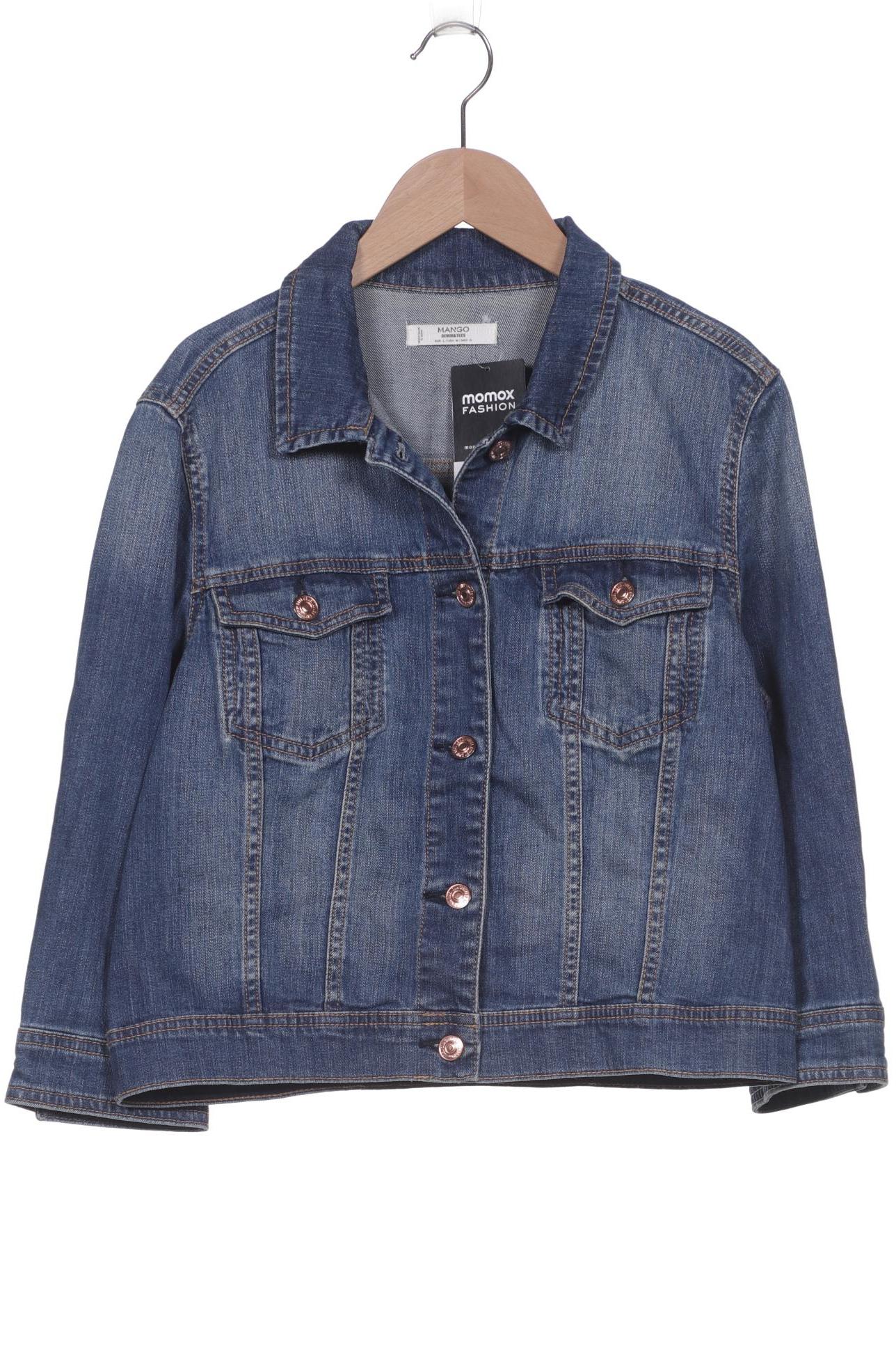 

MANGO Damen Jacke, blau